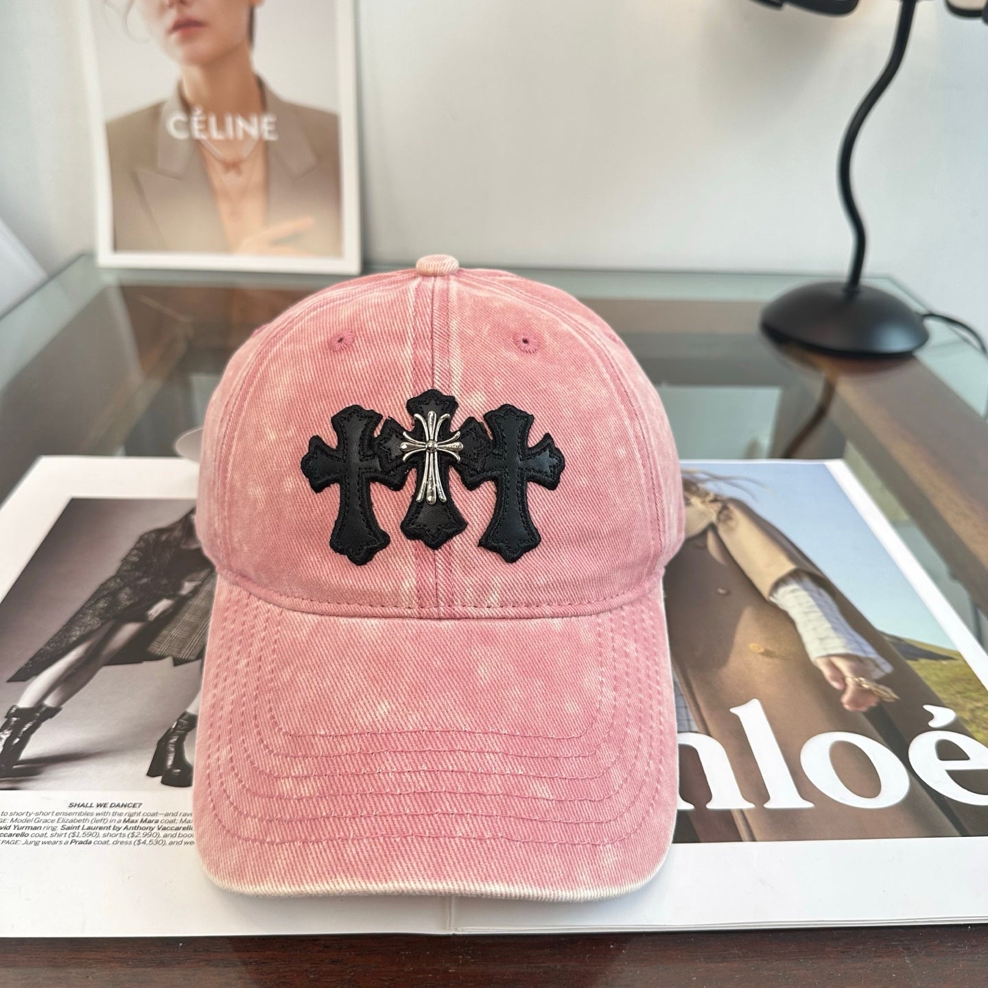 Chrome Hearts Baseball Cap Cotton 240622