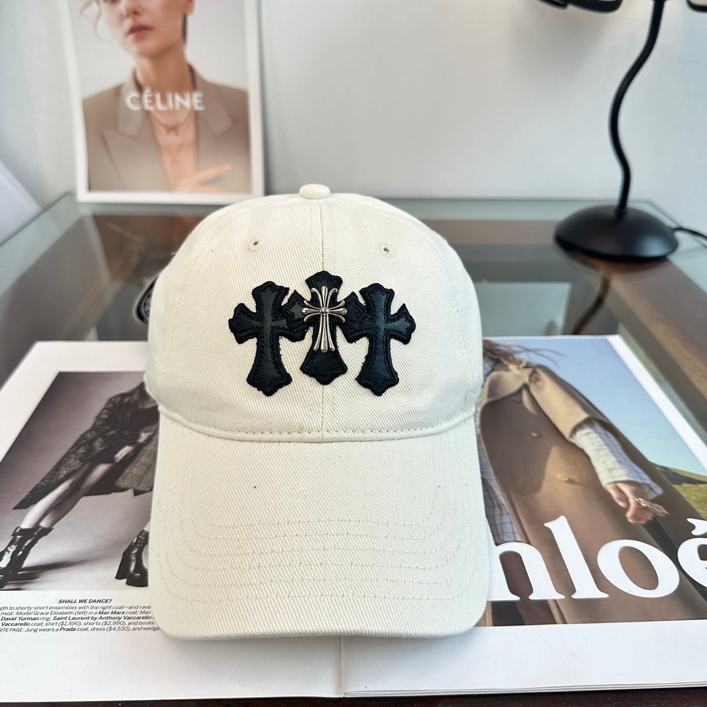 Chrome Hearts Baseball Cap Cotton 240622