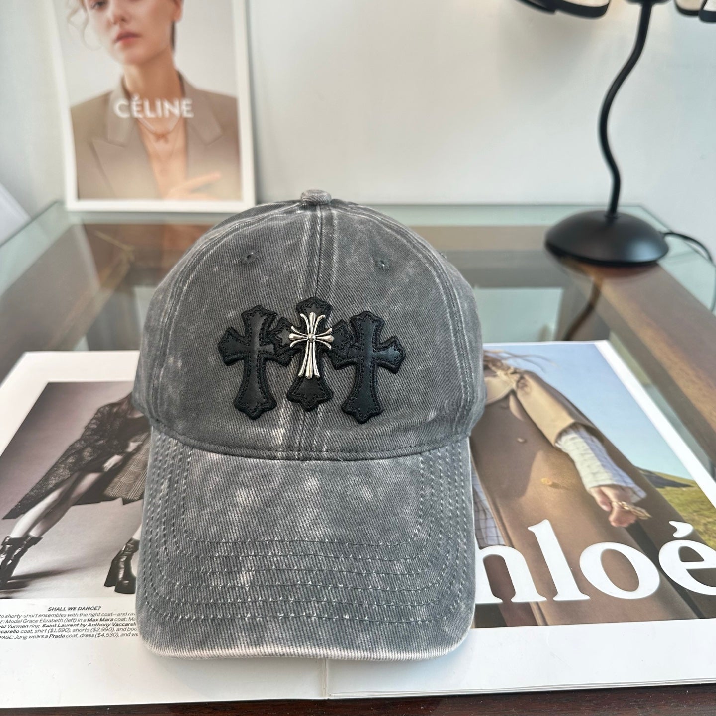 Chrome Hearts Baseball Cap Cotton 240622