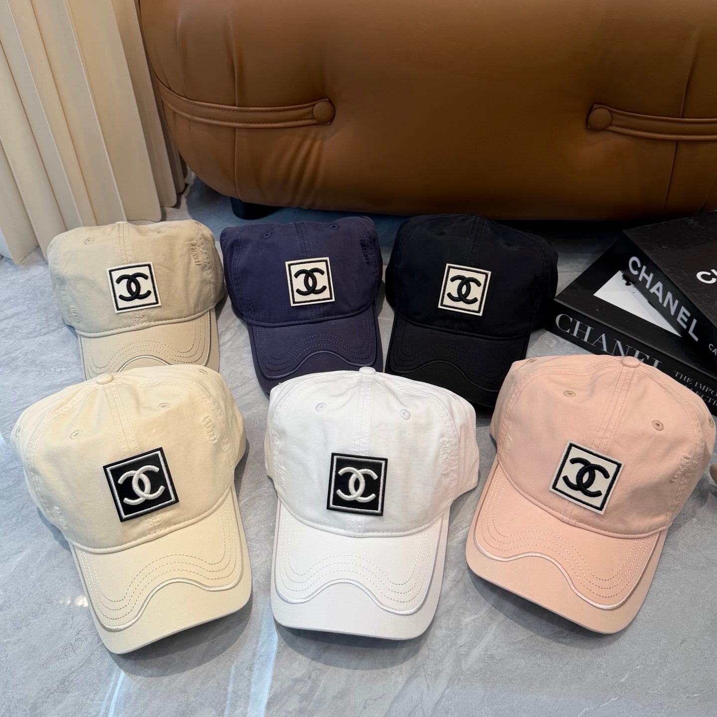 Chanel Logo Baseball Cap 250035