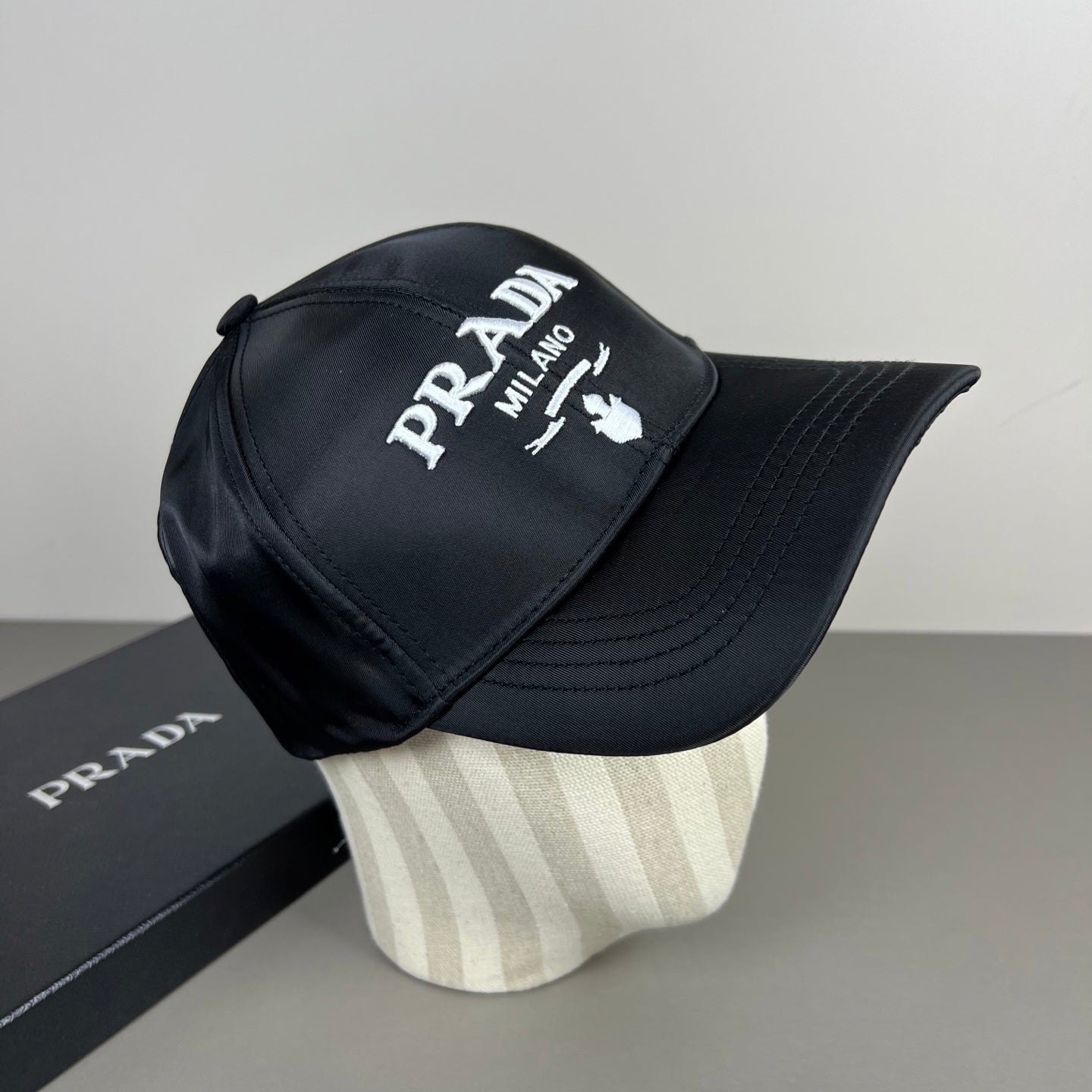 Prada Classic Triangle Logo Baseball Cap 250064
