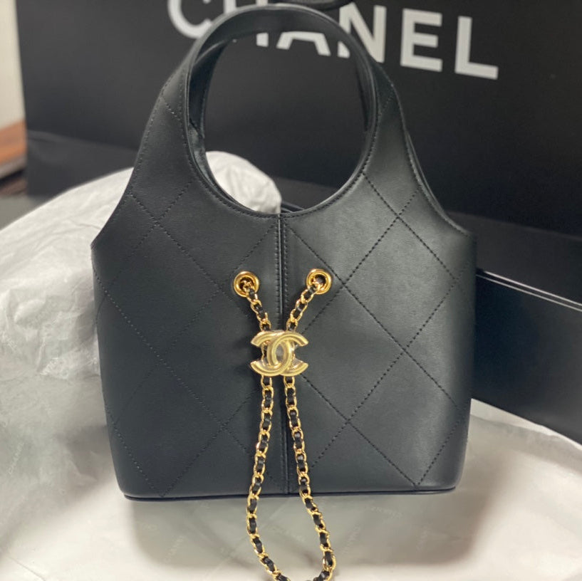 Chanel 2026 Small Shopping Bag 27.5cm Calfskin