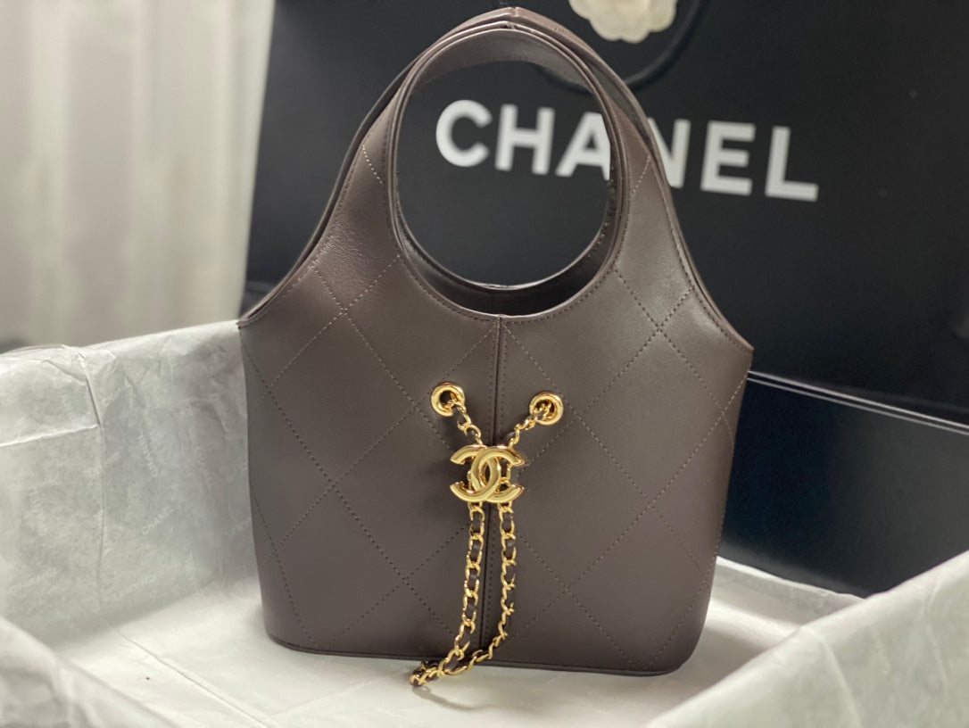 Chanel 2026 Small Shopping Bag 27.5cm Calfskin