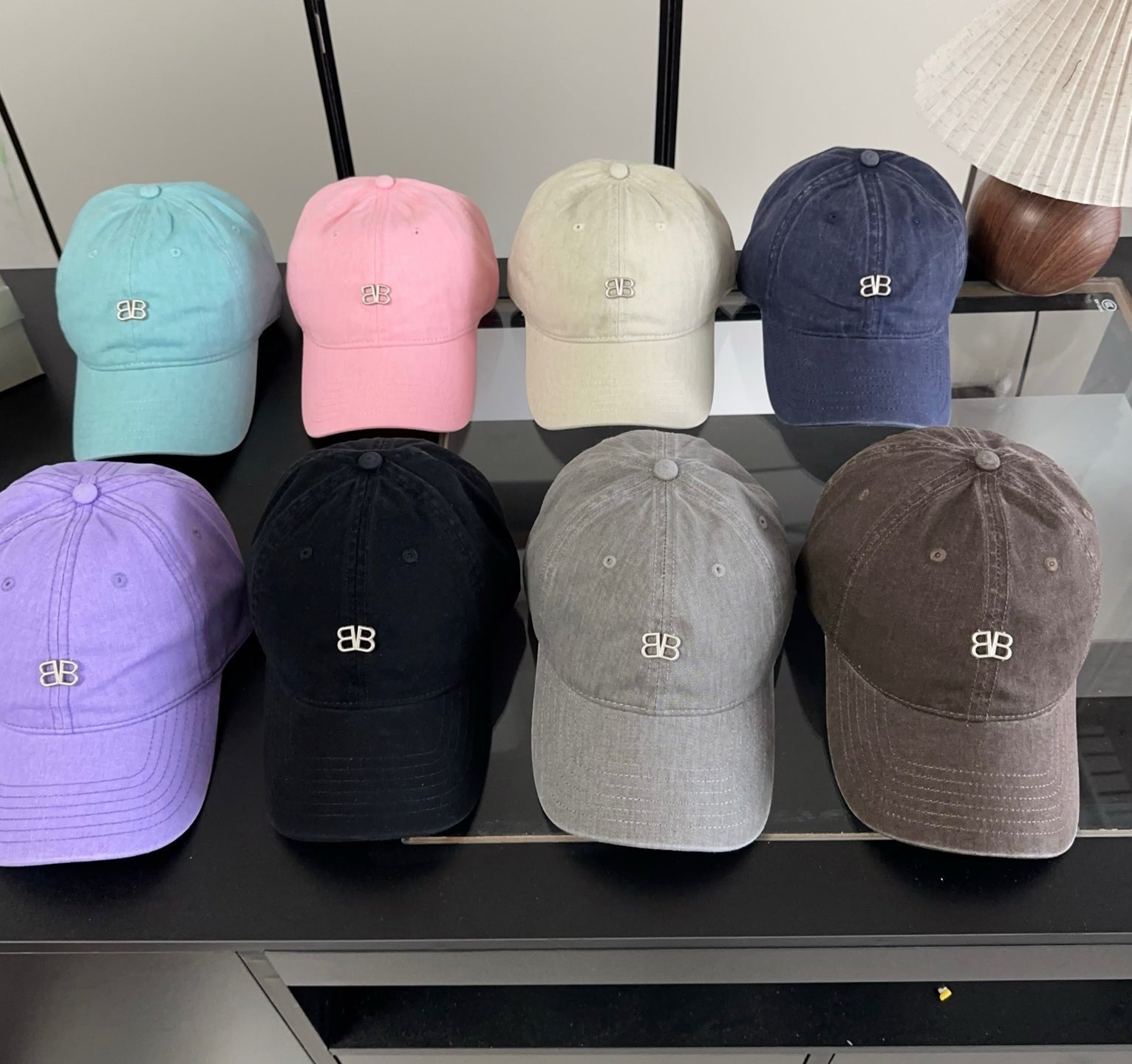 Balenciaga Logo Baseball Cap Cotton 322115