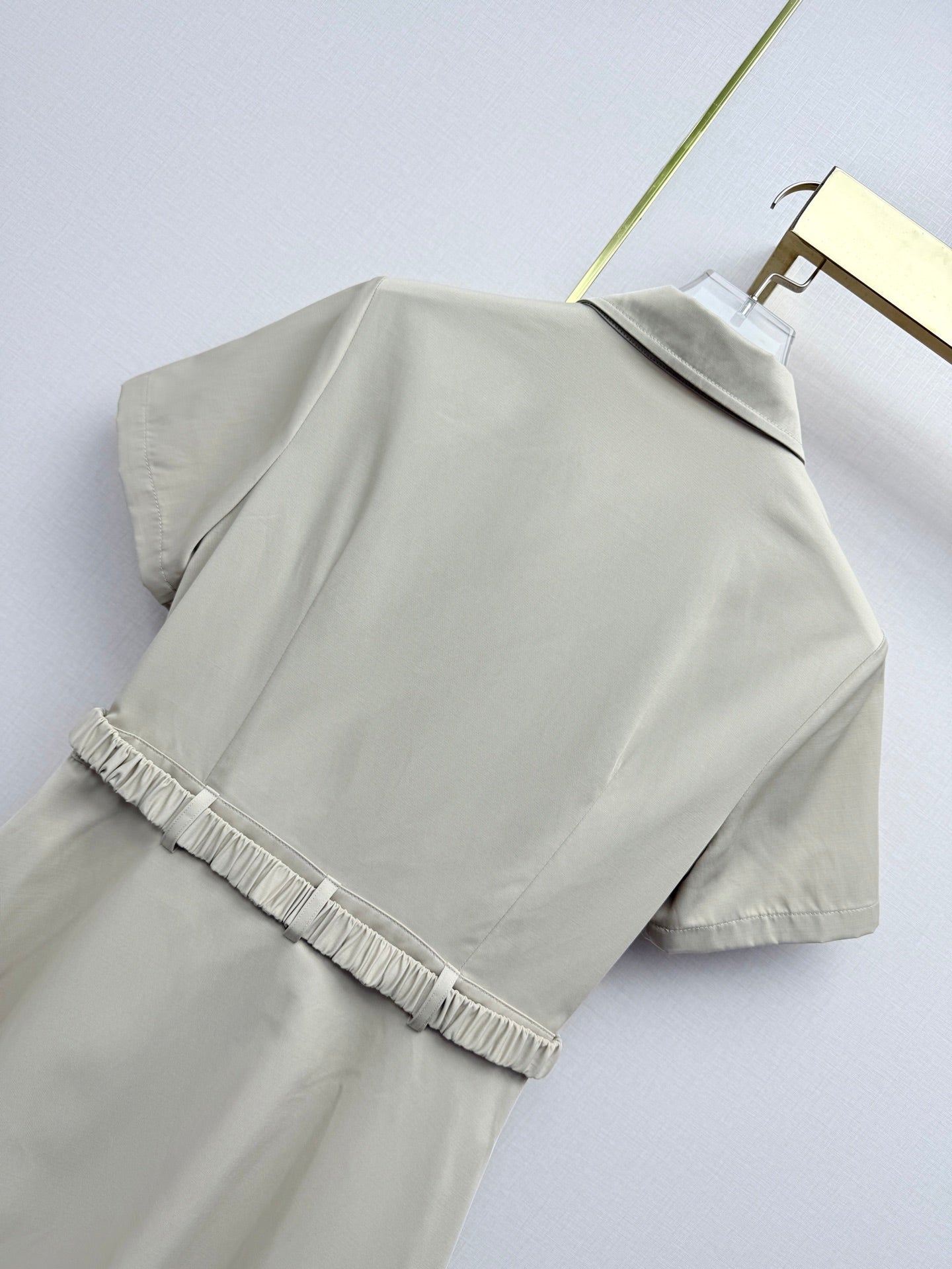 Miumiu 2026 Elegant Commuter Workwear Dress Cotton 380418