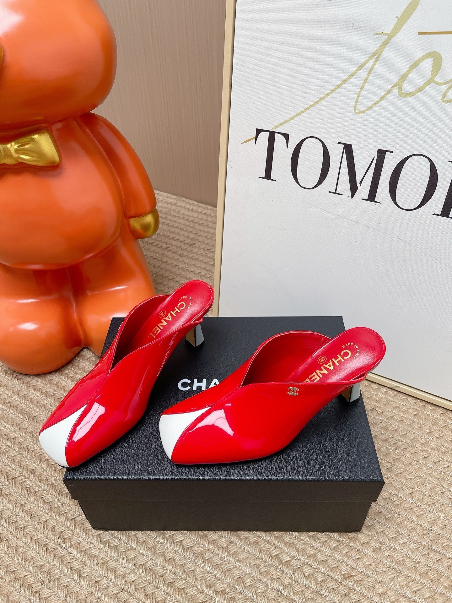 Chanel 2026 Mule 50mm Patent Leather 855336