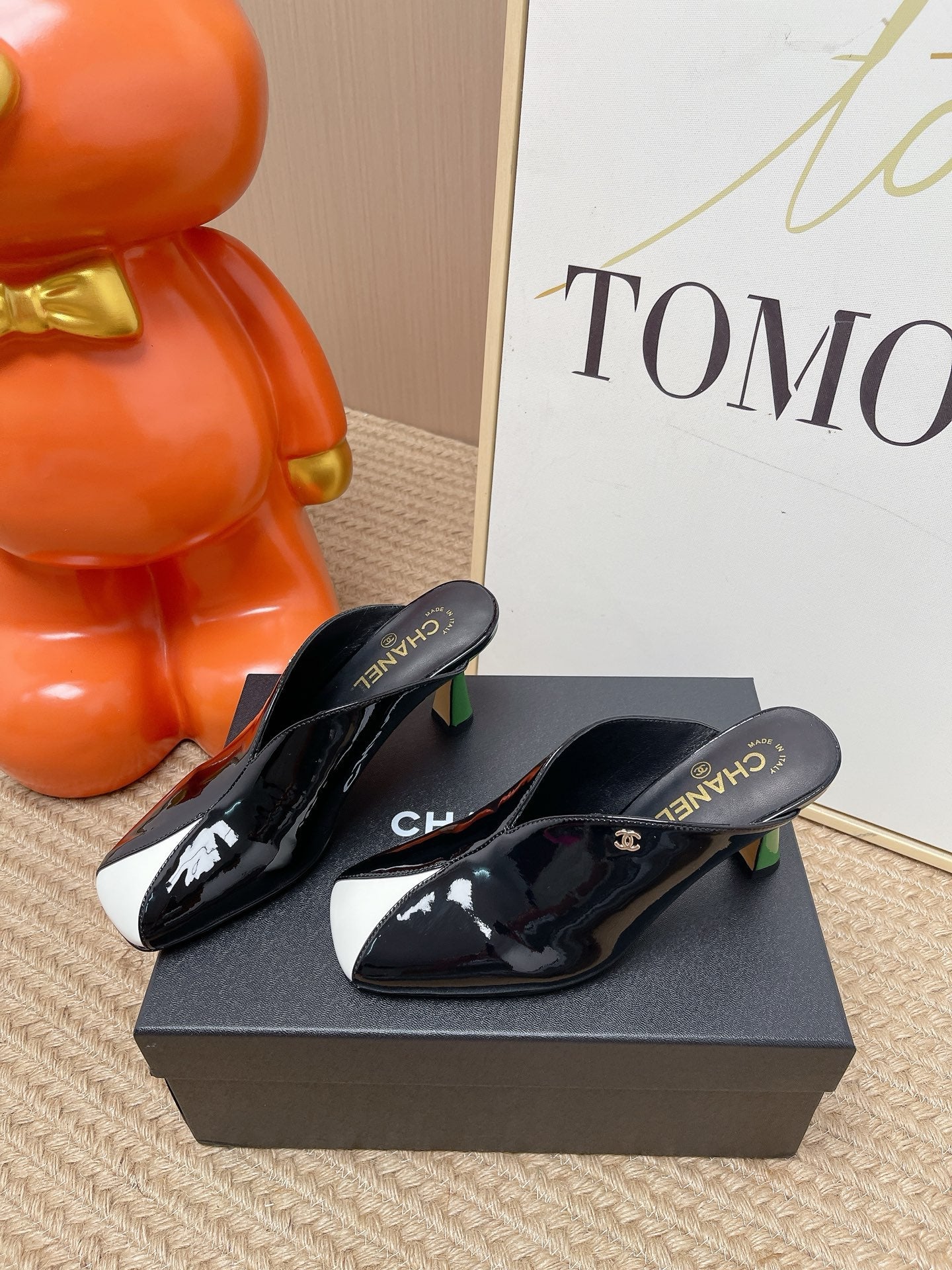 Chanel 2026 Mule 50mm Patent Leather 855336