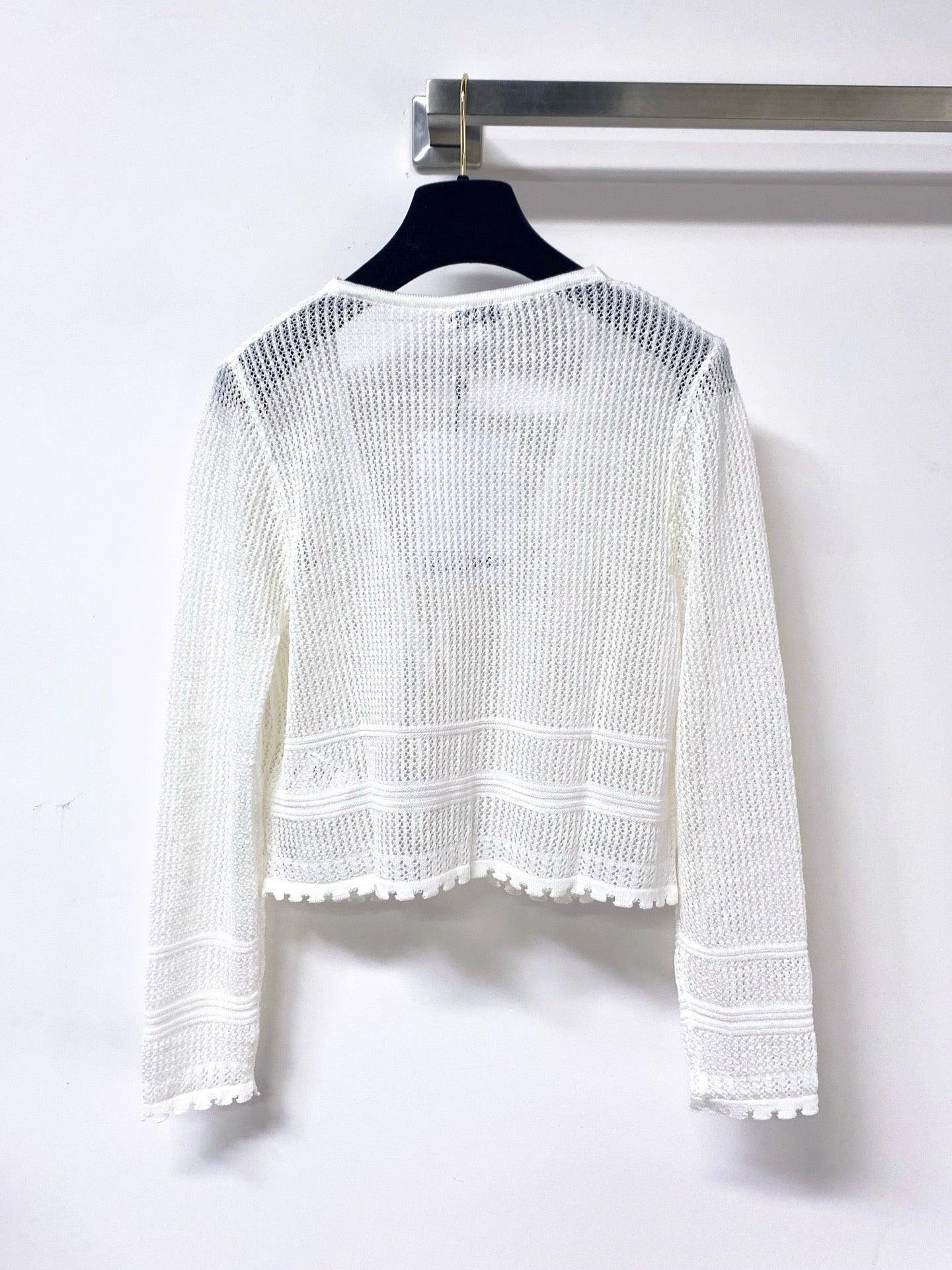 Chanel 2026 Short Knitted Cardigan Cotton 419392