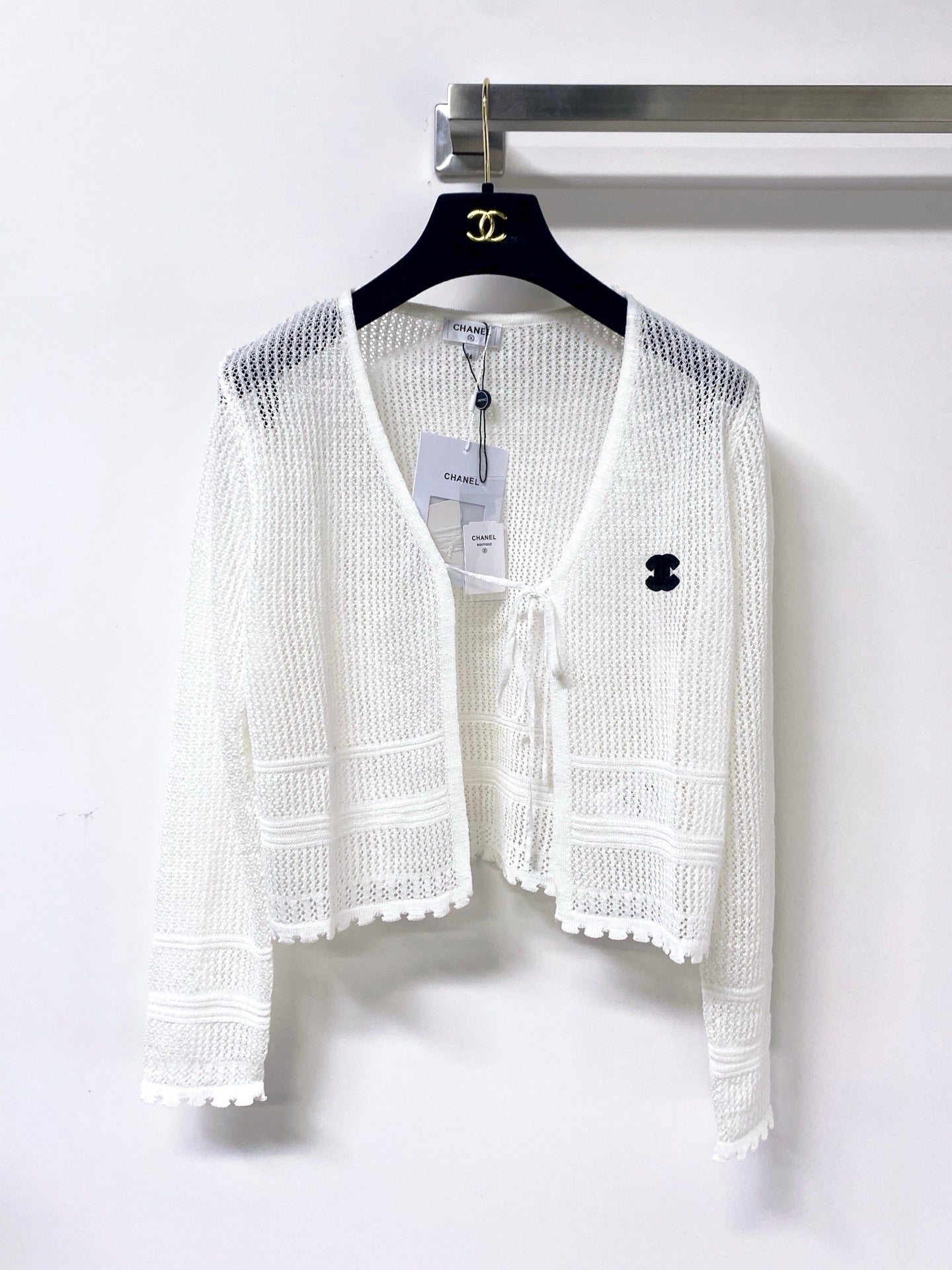 Chanel 2026 Short Knitted Cardigan Cotton 419392