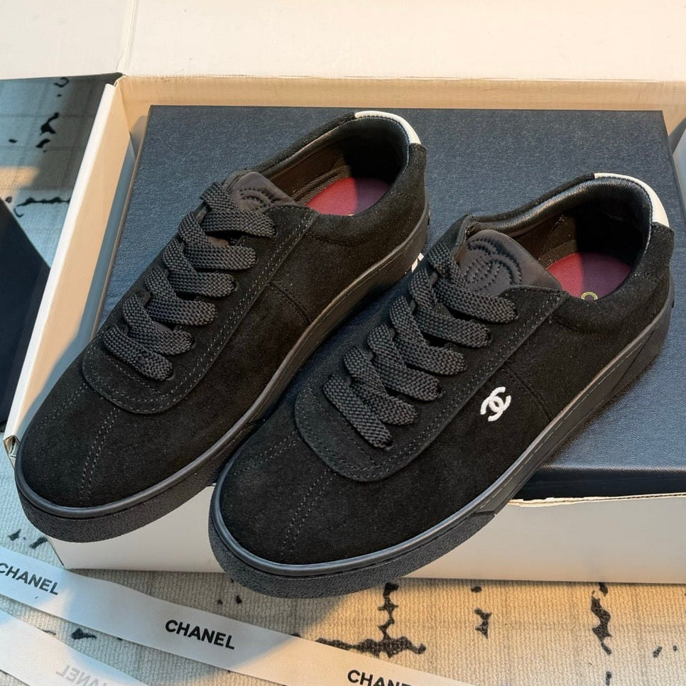 Chanel 2026 Training Sneakers Cow Suede Sheepskin 829180