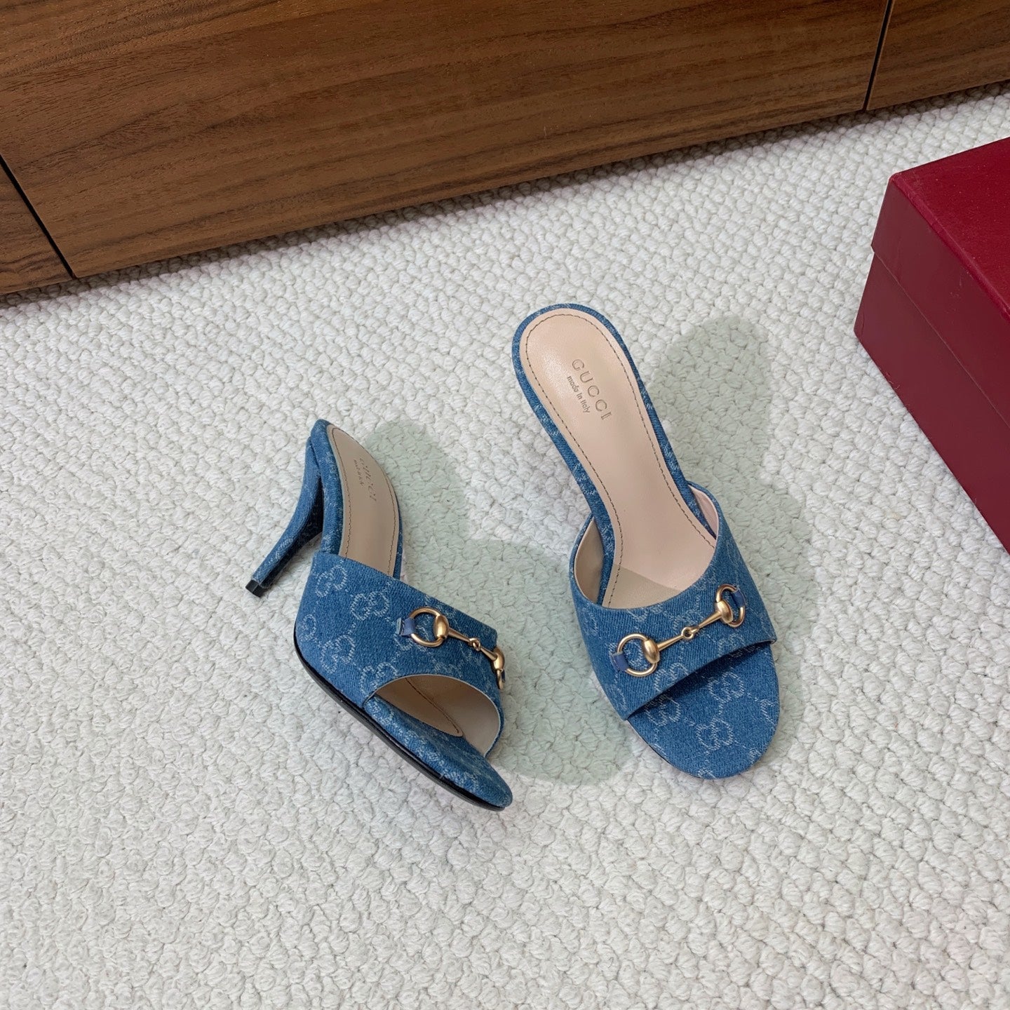 Gucci 2026 Horsebit High-heeled 85mm Sandal 896100