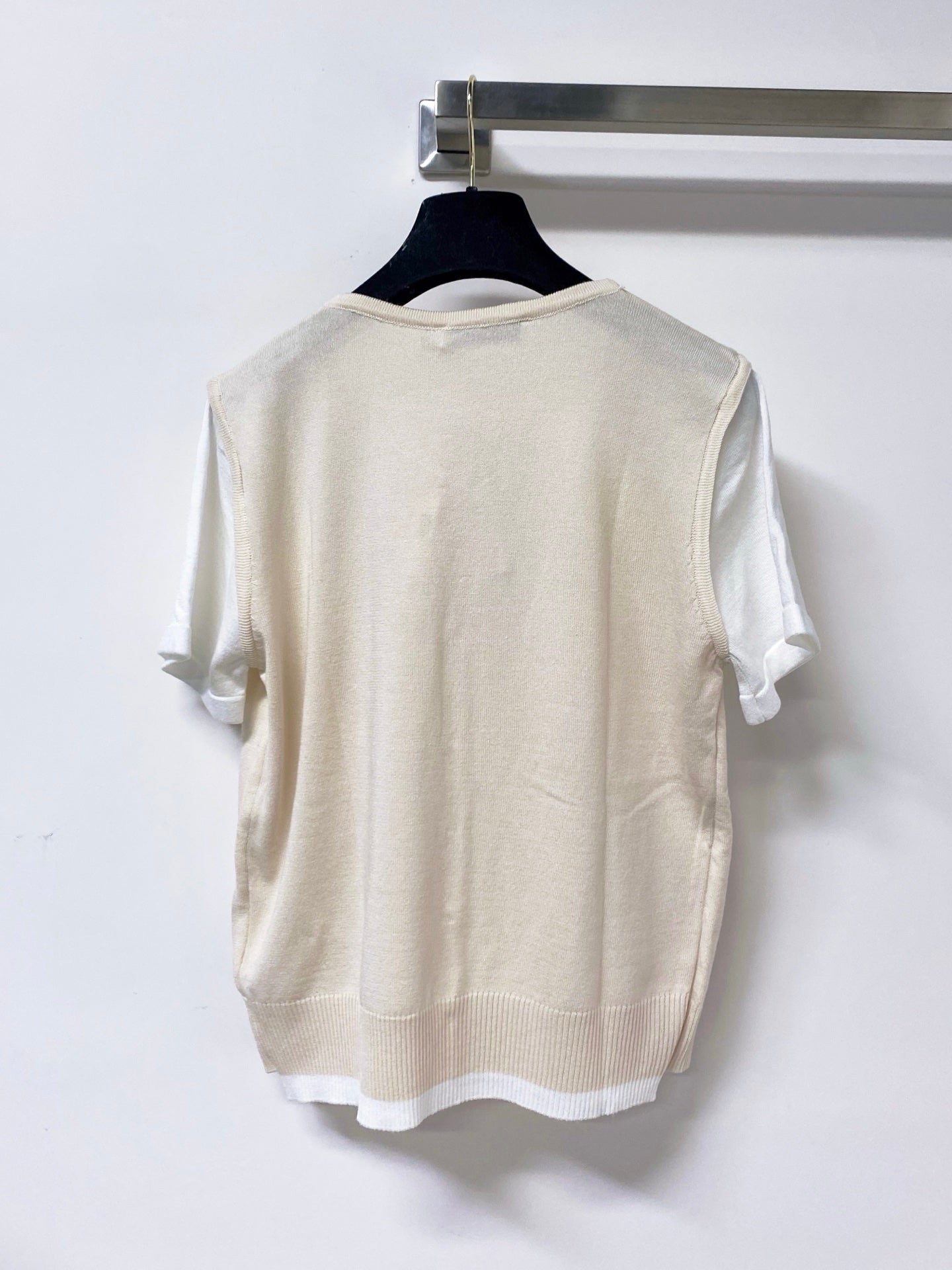 Dior 2026 Layered-look Knit Top Polyamide 442953