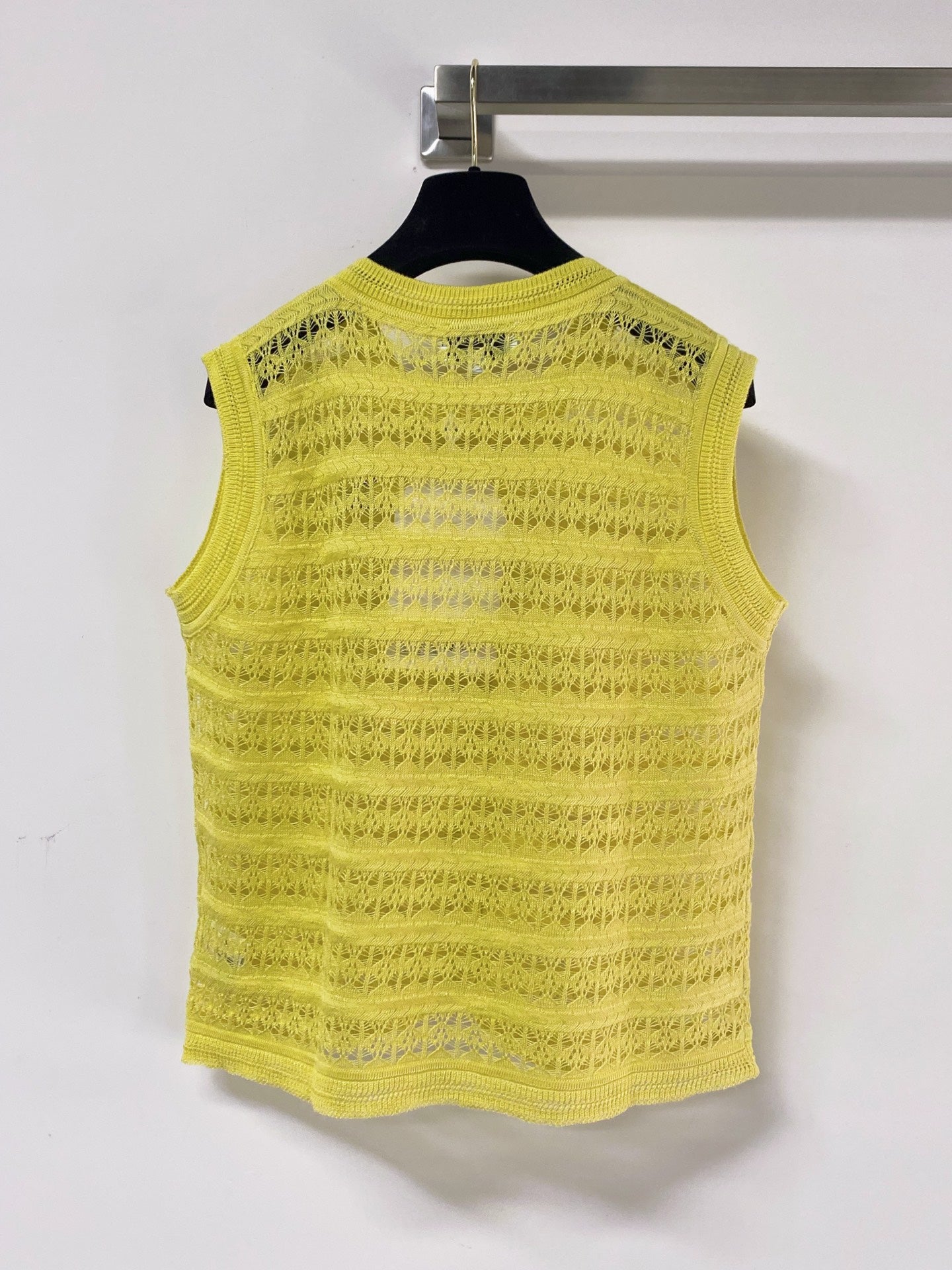 Chanel 2026 Knit Vest Vibrant Wool Laine 454064