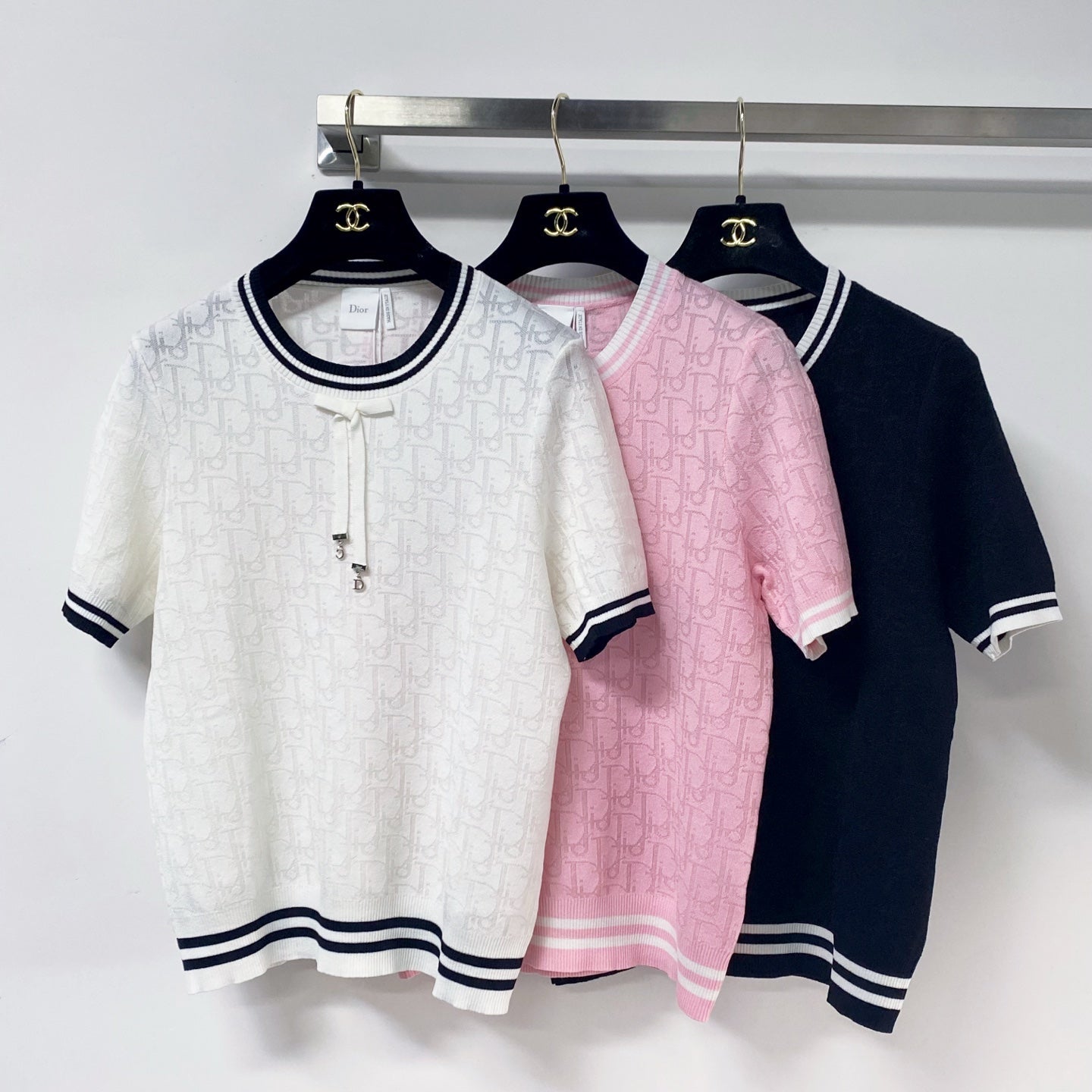 Dior 2026 Short-Sleeve T-Shirt with Logo Cashmere 459050