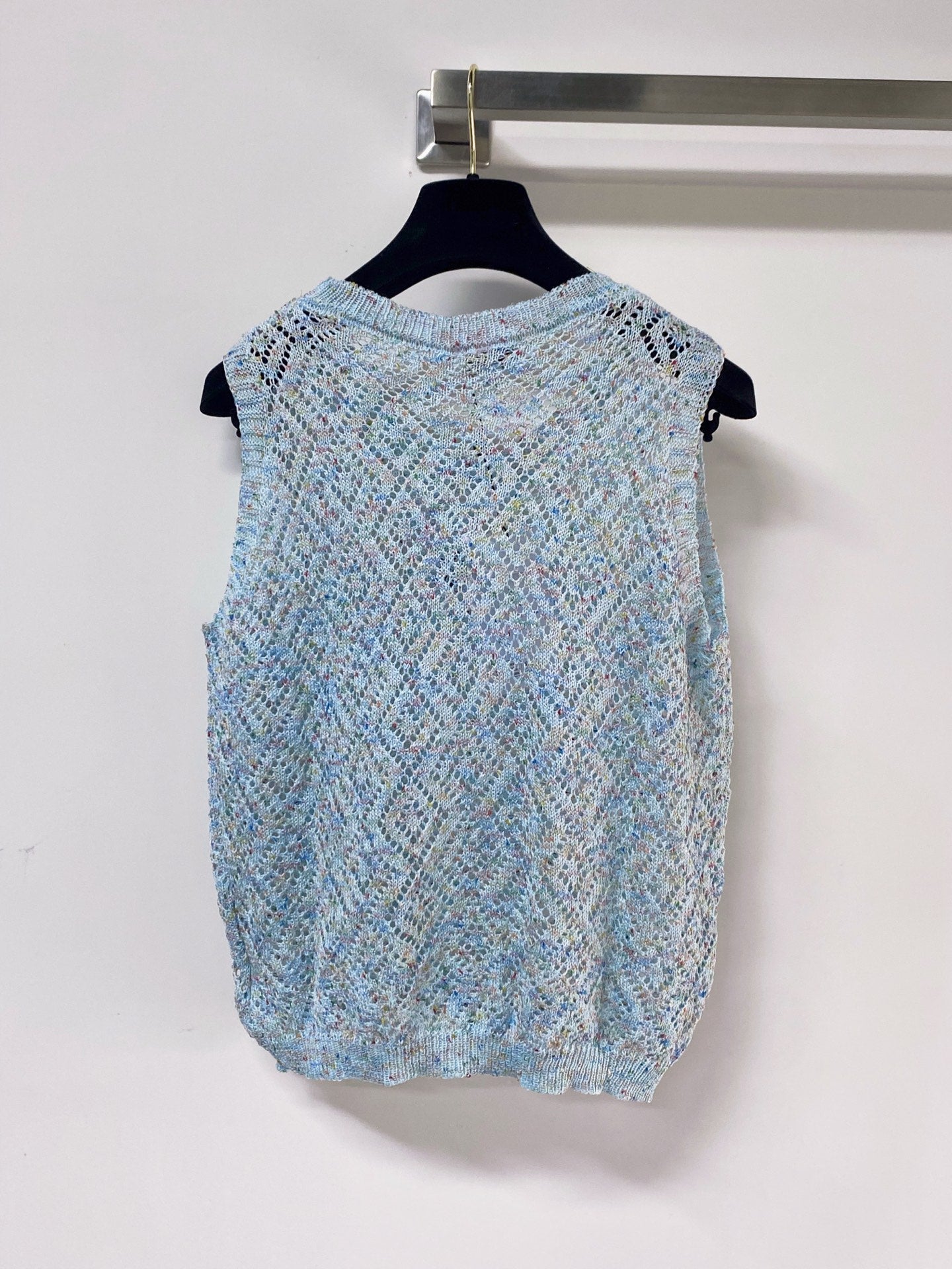 Chanel 2026 Knit Vest Vibrant Wool Laine 463540