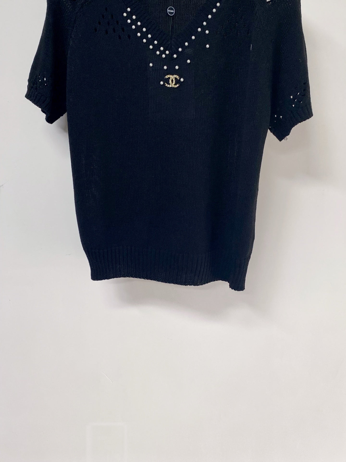 Chanel 2026 Short-Sleeve Shirt Nitrile Cotton 471933