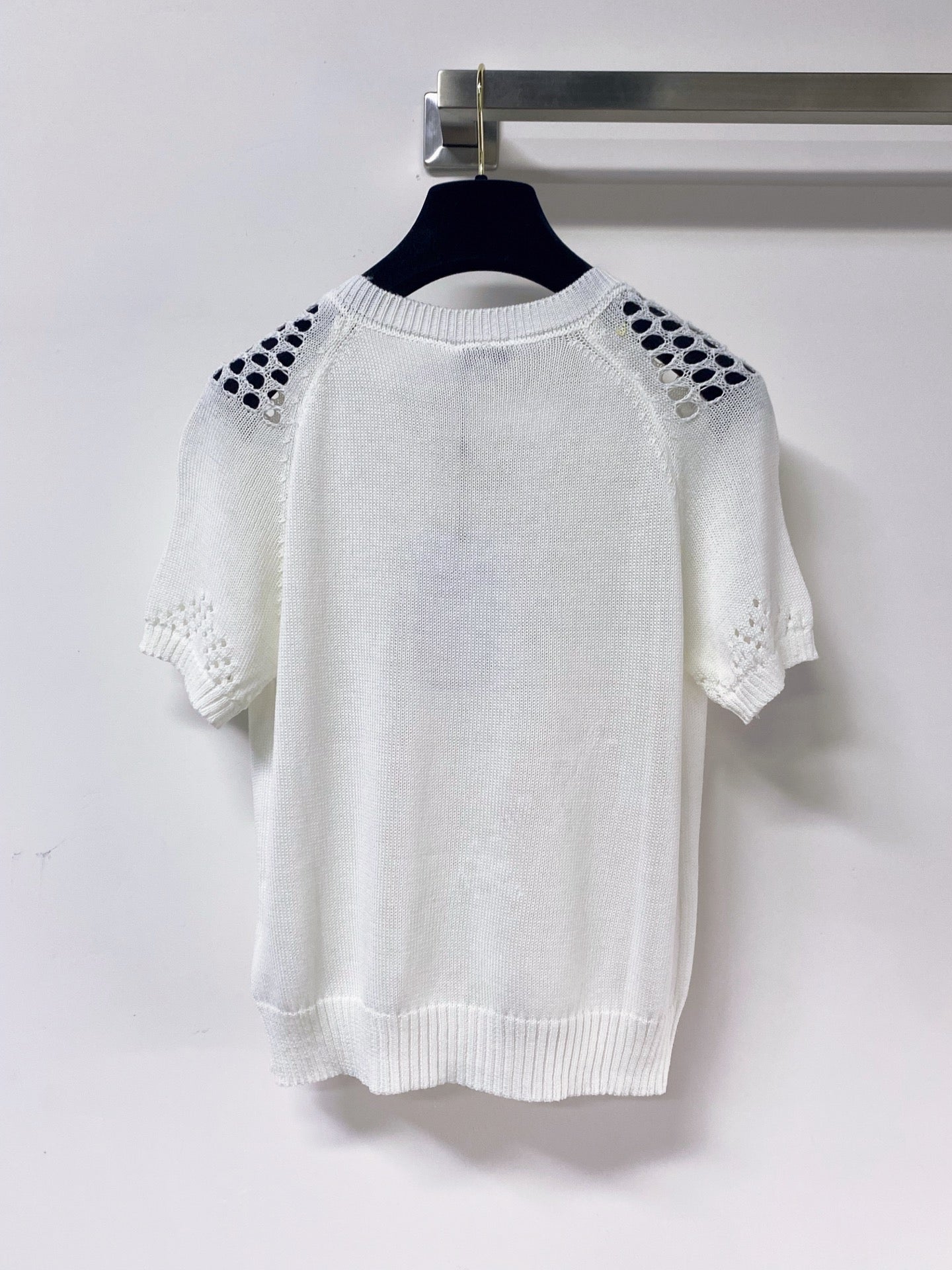Chanel 2026 Short-Sleeve Shirt Nitrile Cotton 471933