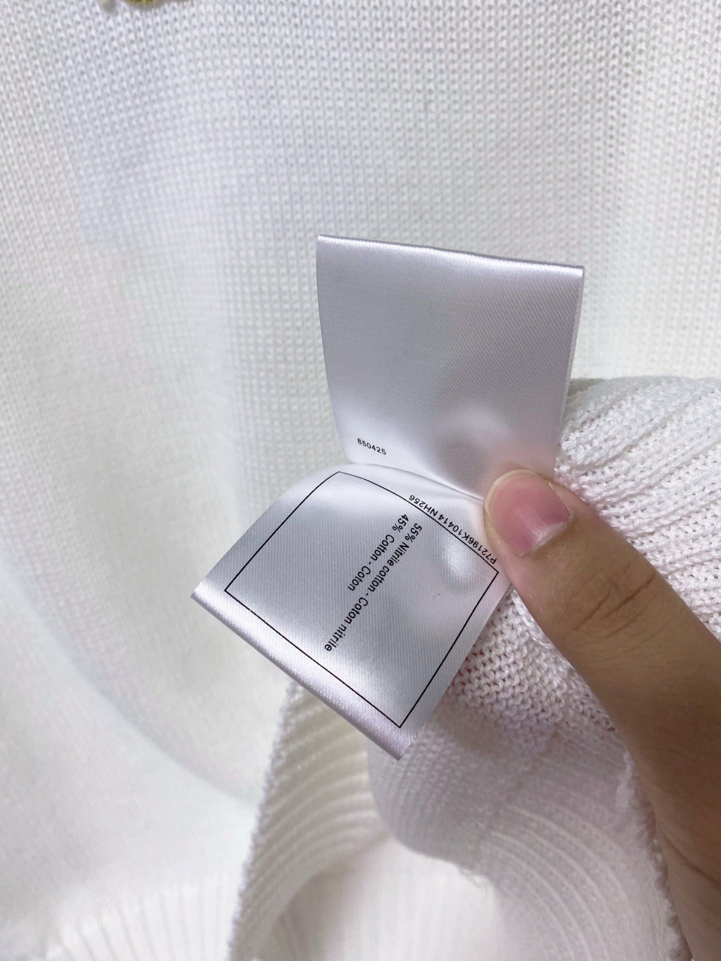 Chanel 2026 Short-Sleeve Shirt Nitrile Cotton 471933