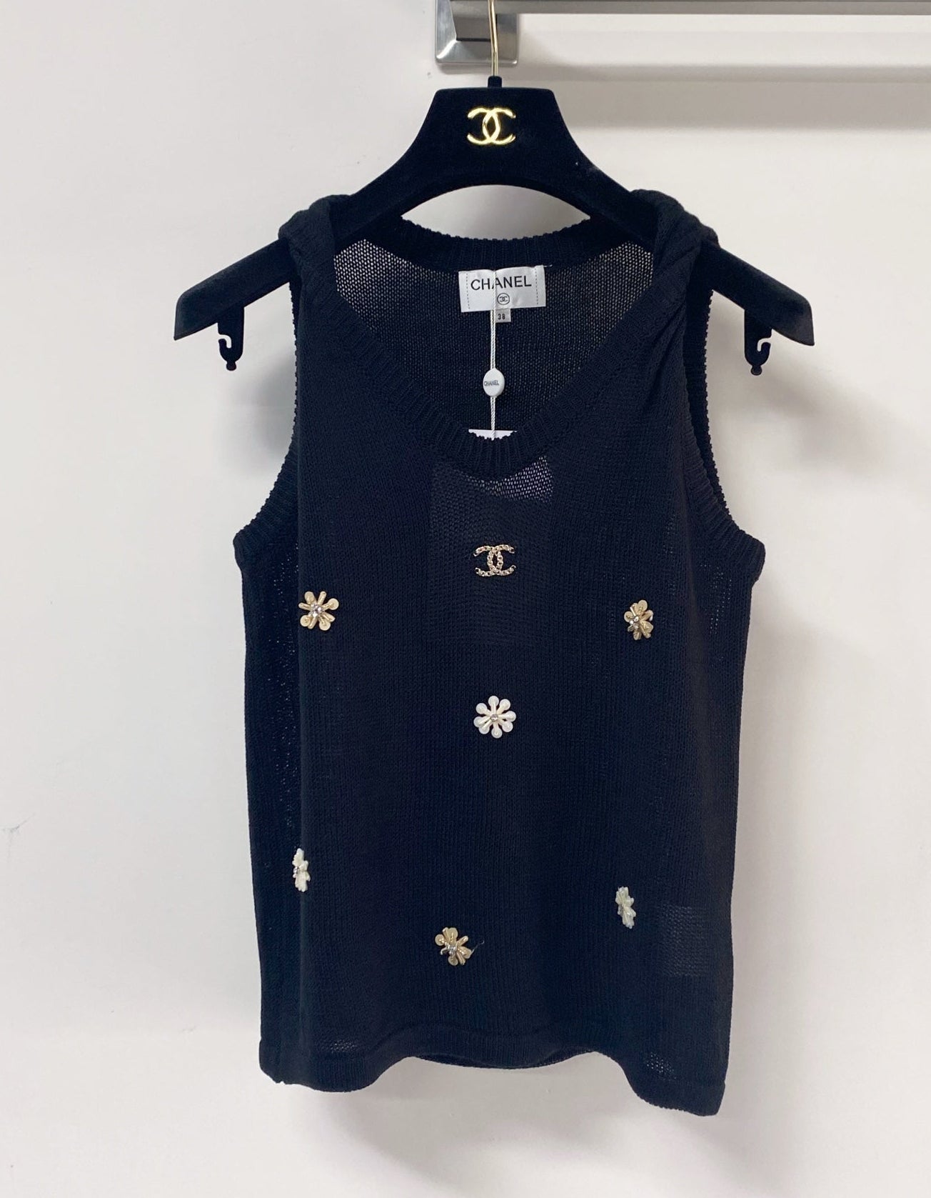 Chanel 2026 Sleeveless Vest Viscosa 471914