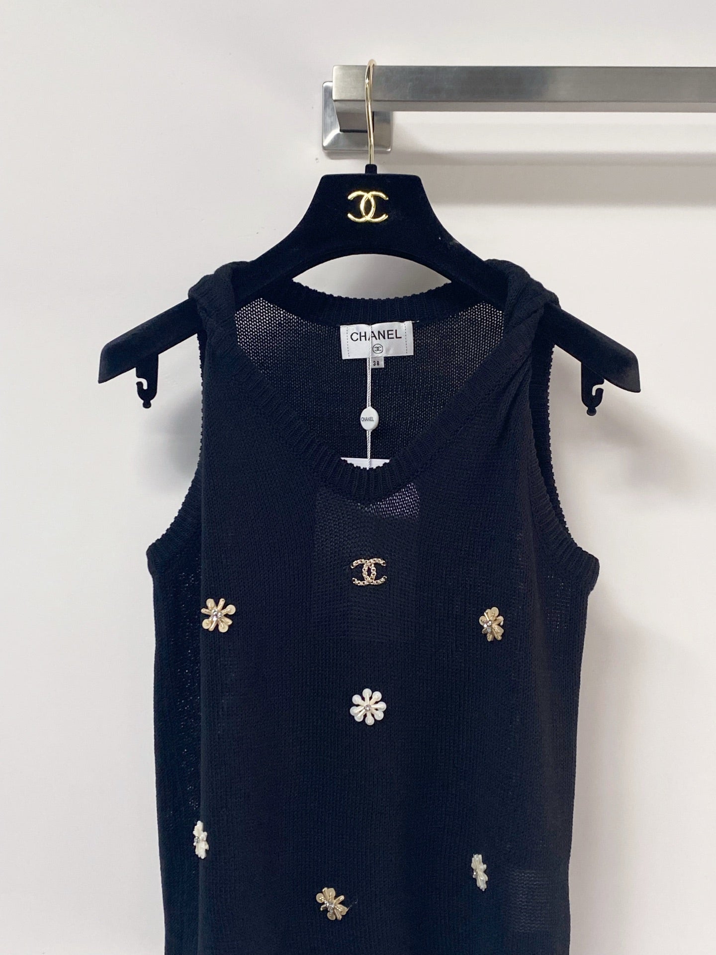 Chanel 2026 Sleeveless Vest Viscosa 471914