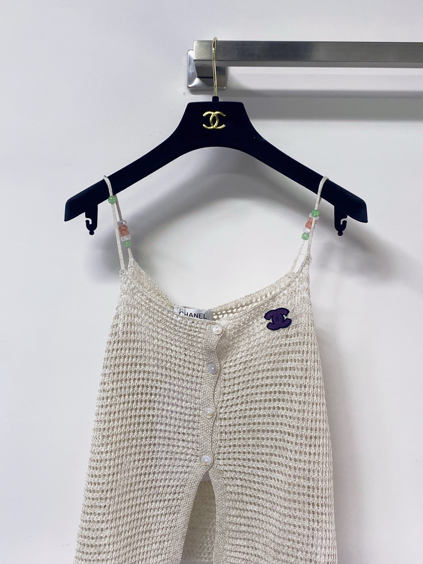 Chanel 2026 Logo CC Camisole Viscosa 471908