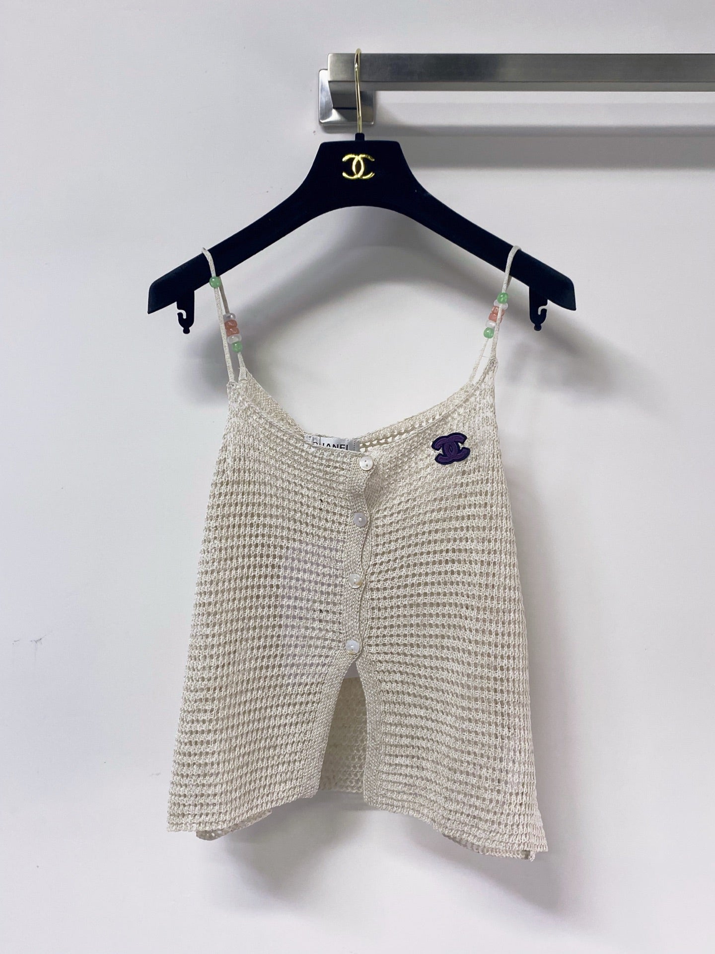 Chanel 2026 Logo CC Camisole Viscosa 471908