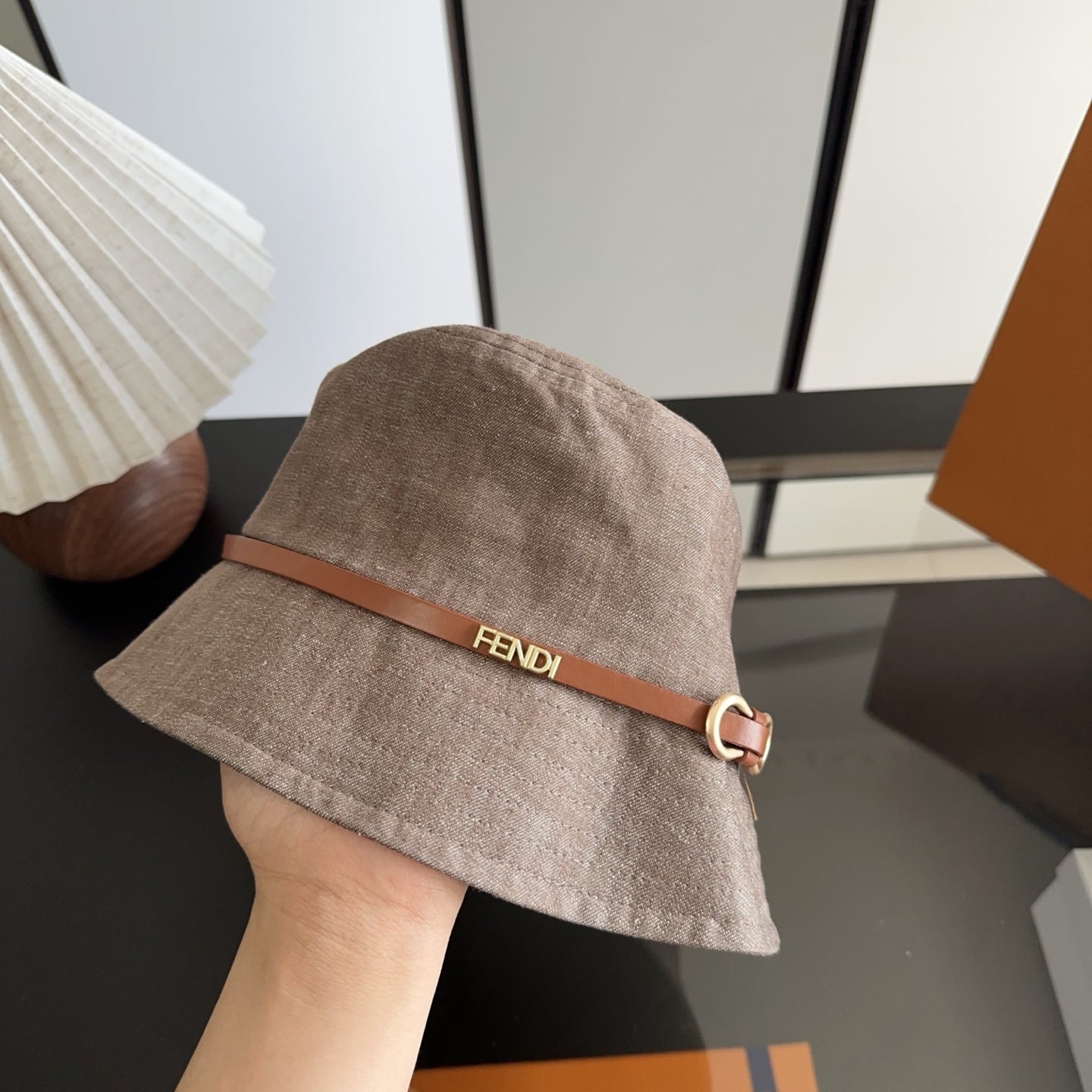 Fendi Denim Bucket Hat 295034