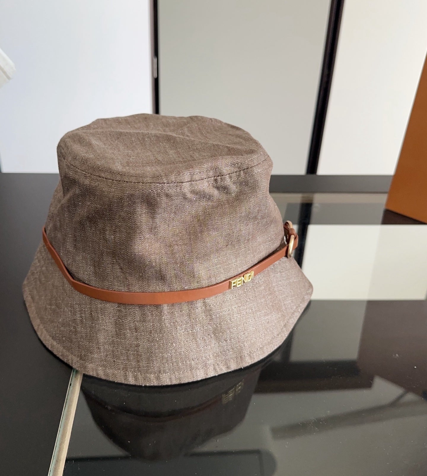 Fendi Denim Bucket Hat 295034