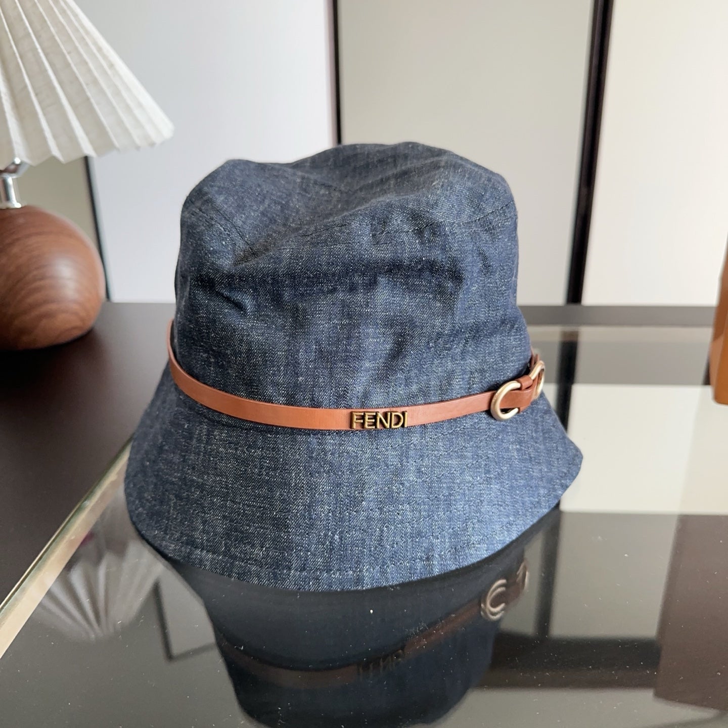 Fendi Denim Bucket Hat 295034