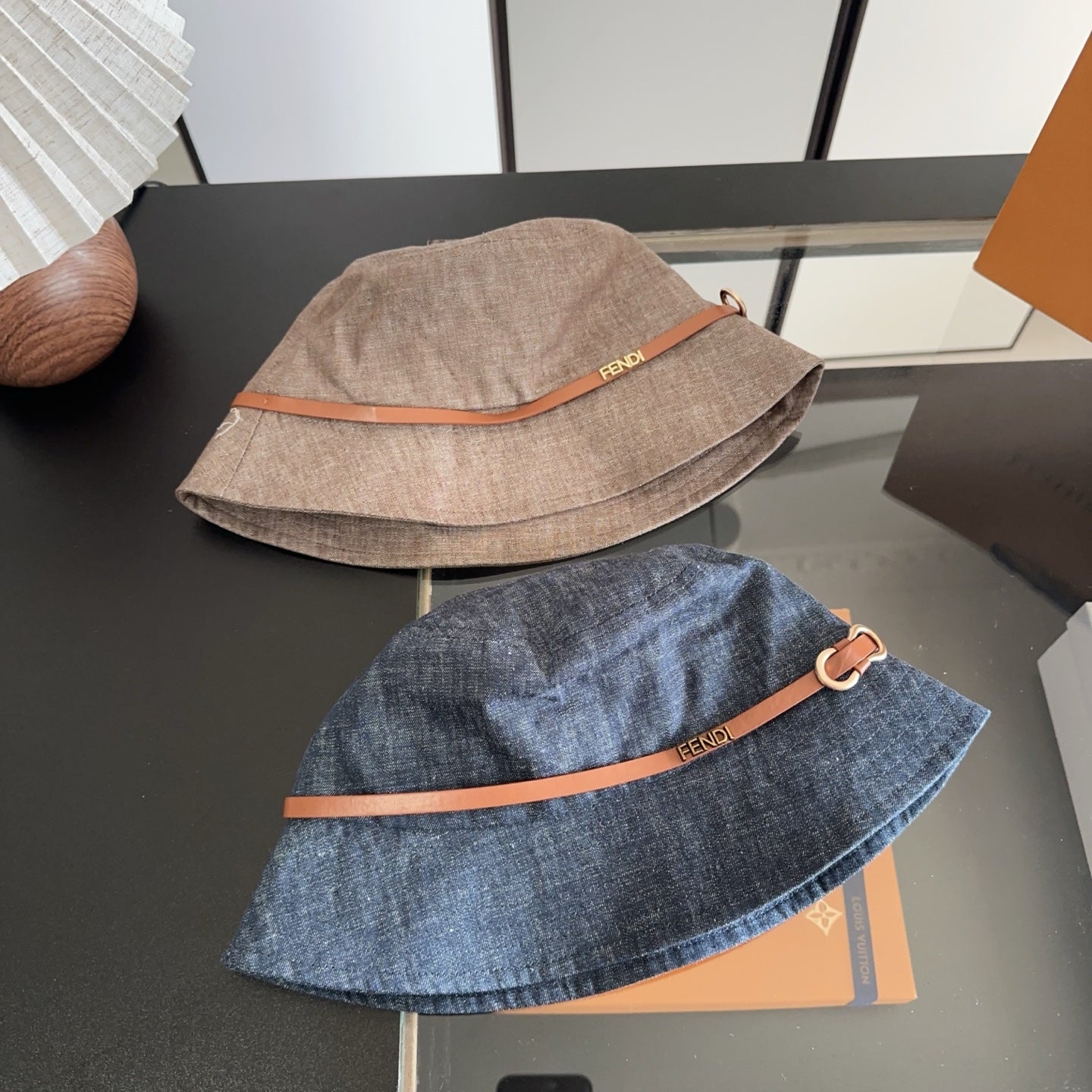 Fendi Denim Bucket Hat 295034
