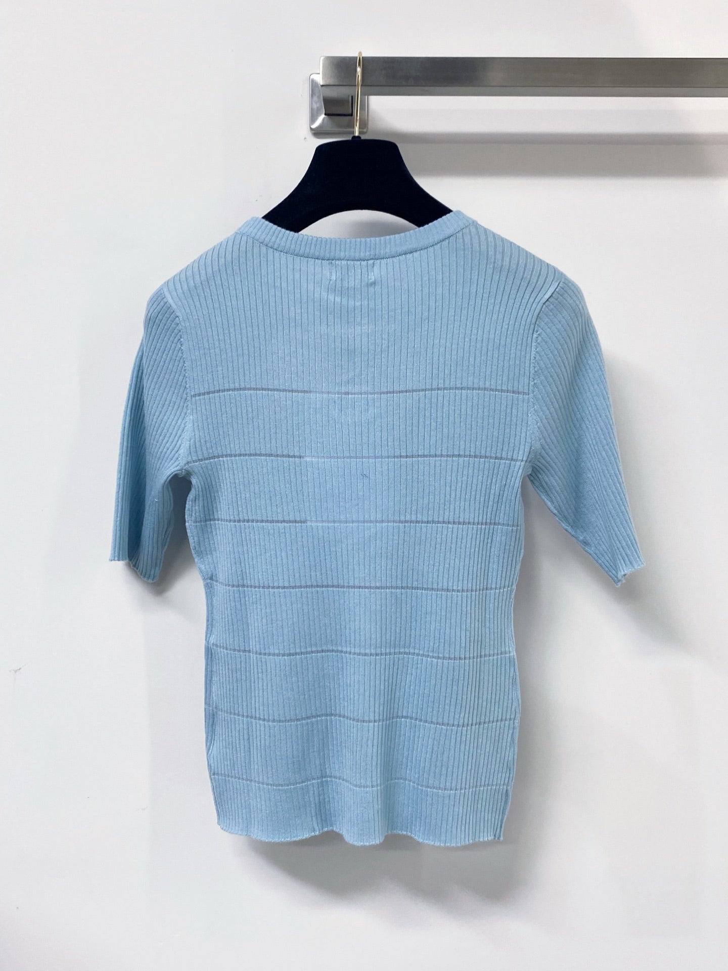 Chanel 2026 Short-Sleeve Shirt Laine Wool 479880