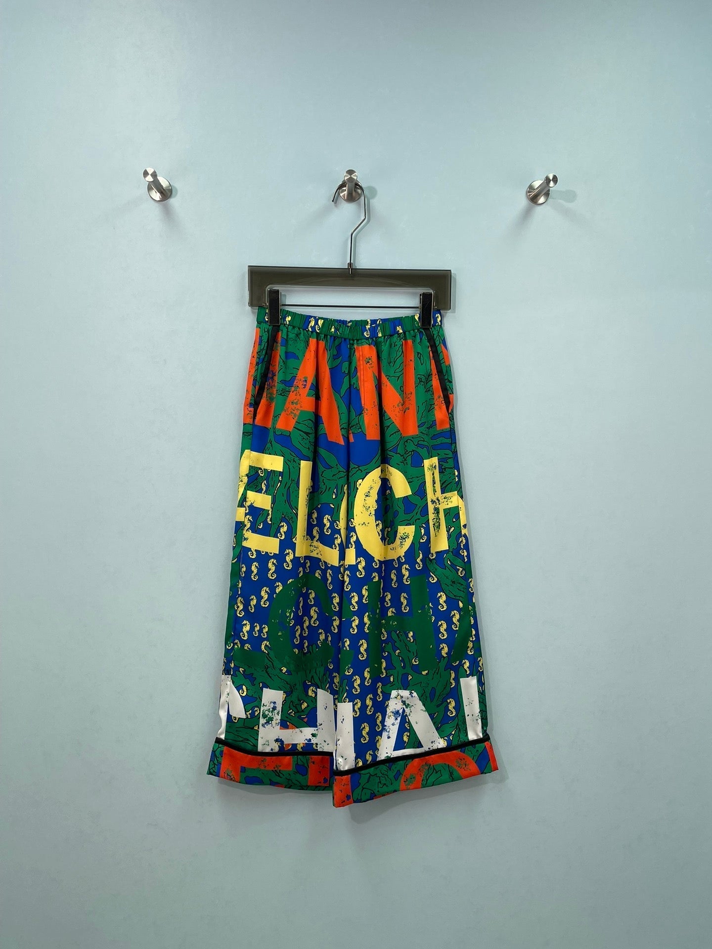 Chanel 2026 Multicolour Trousers Silk Cotton 482181