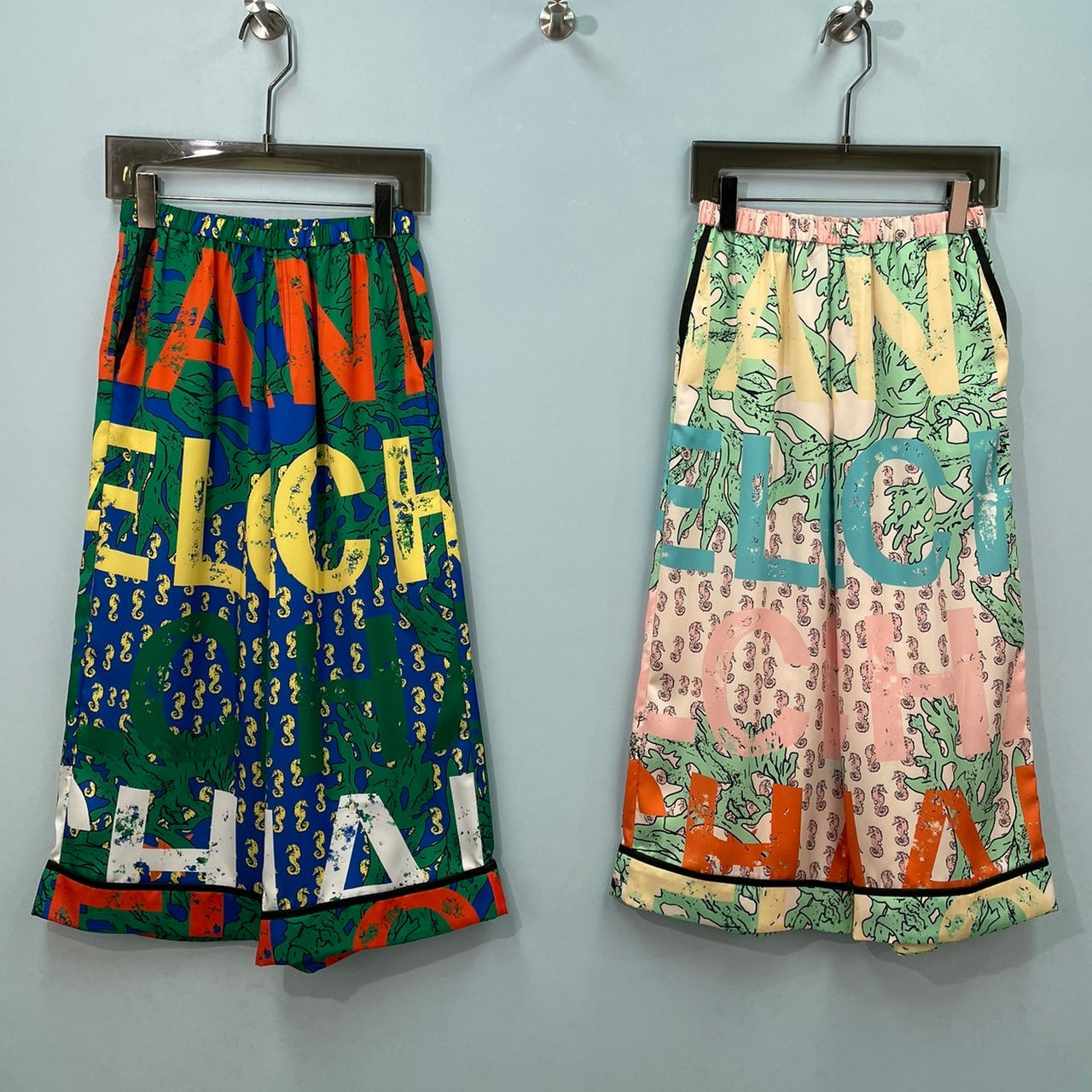 Chanel 2026 Multicolour Trousers Silk Cotton 482181