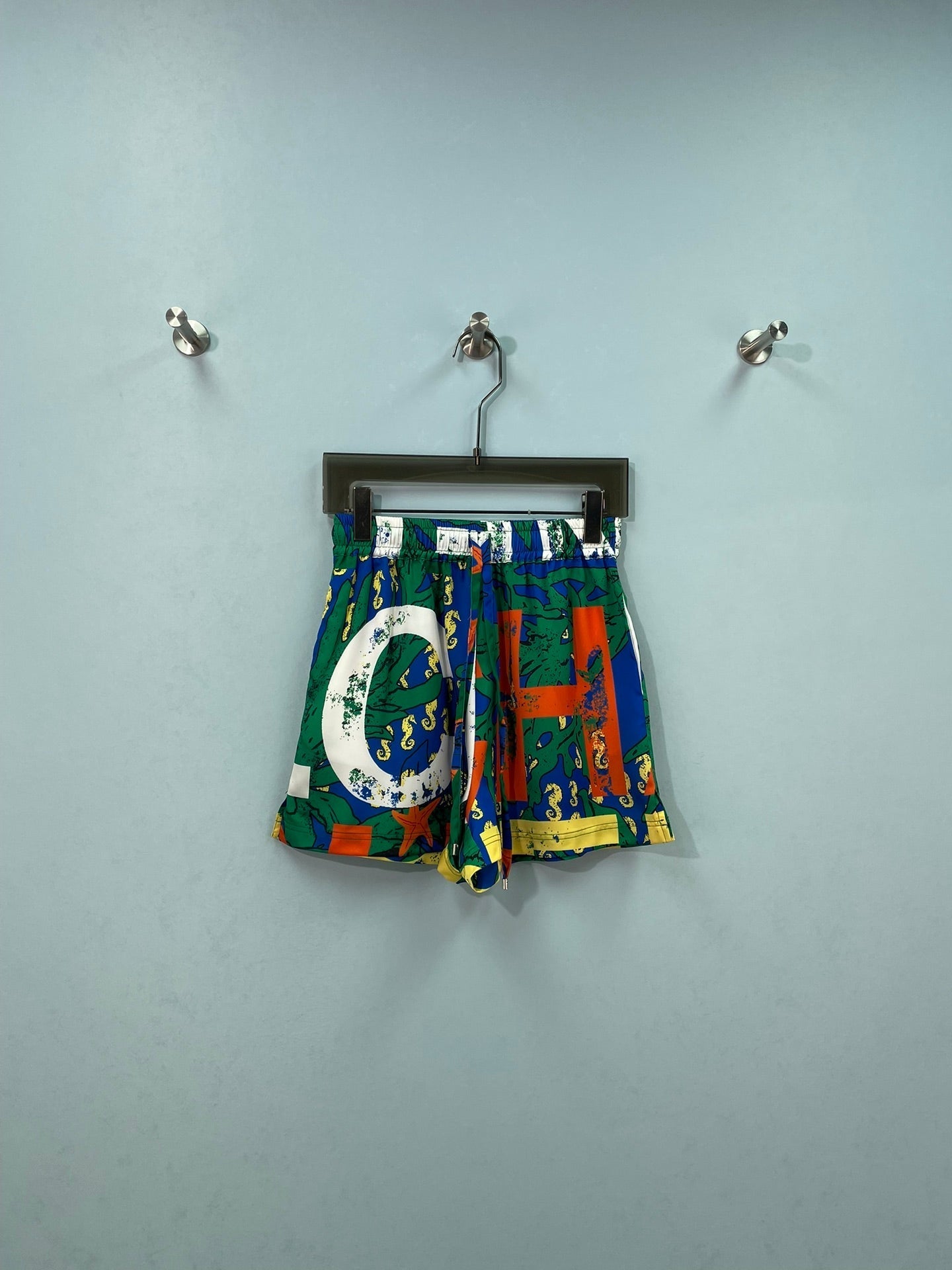 Chanel 2026 Printed Shorts Silk Cotton 482203