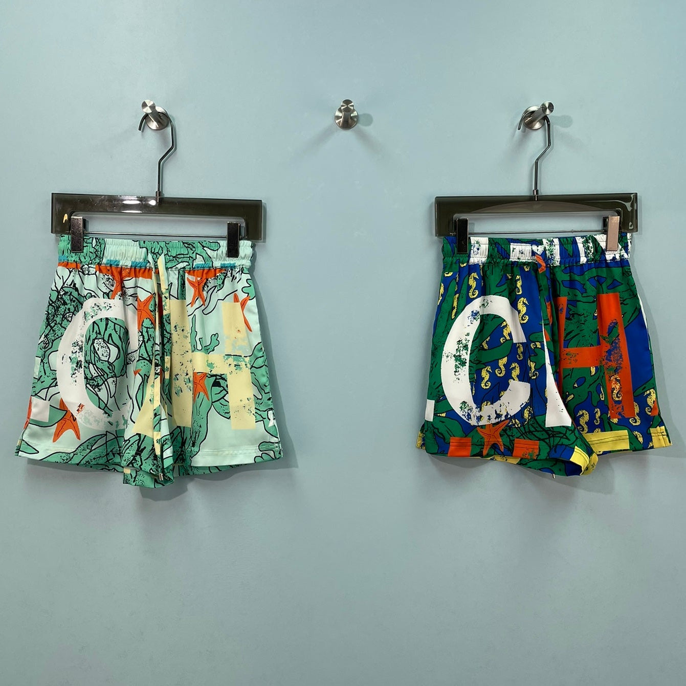 Chanel 2026 Printed Shorts Silk Cotton 482203