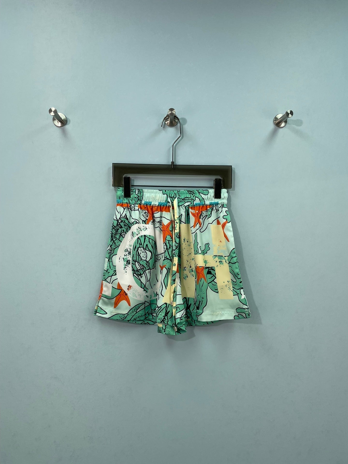 Chanel 2026 Printed Shorts Silk Cotton 482203