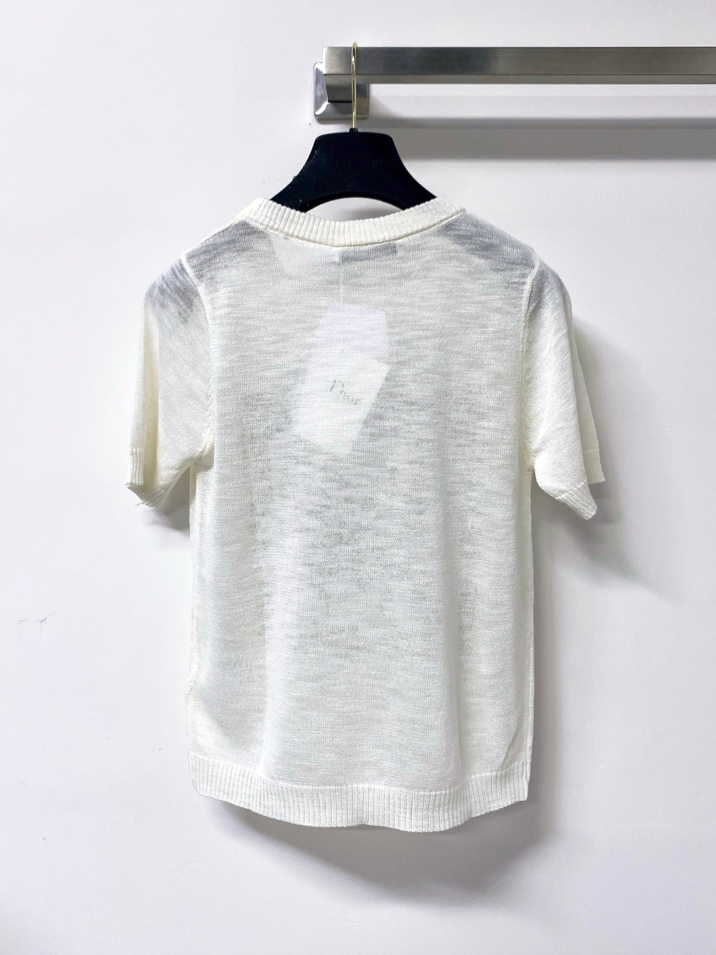 Dior 2026 Short-Sleeve Shirt Embroidered Arabesque Viscosa 487986