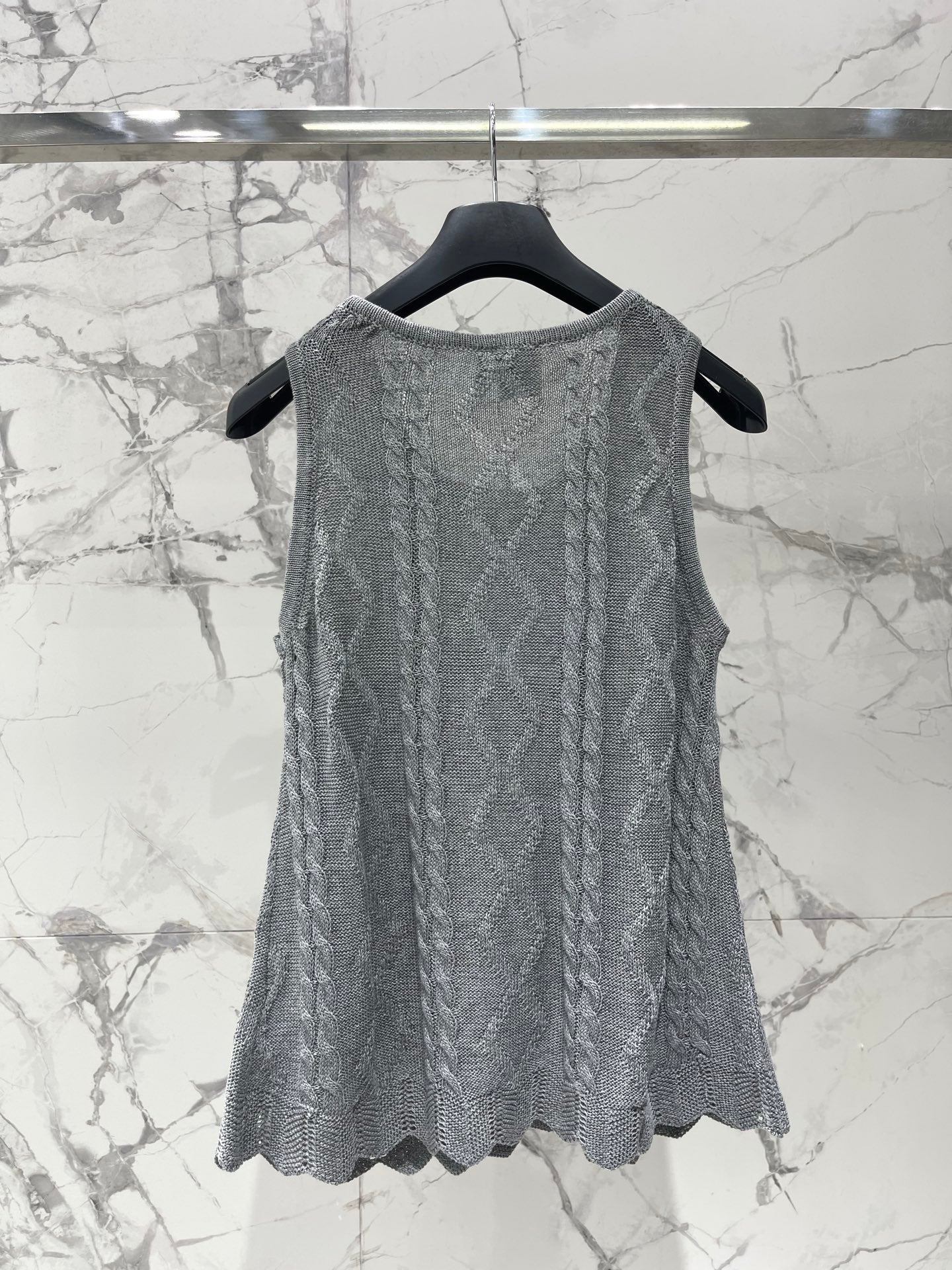Dior 2026 Knitted Sleeveless Vest Cotton 482685