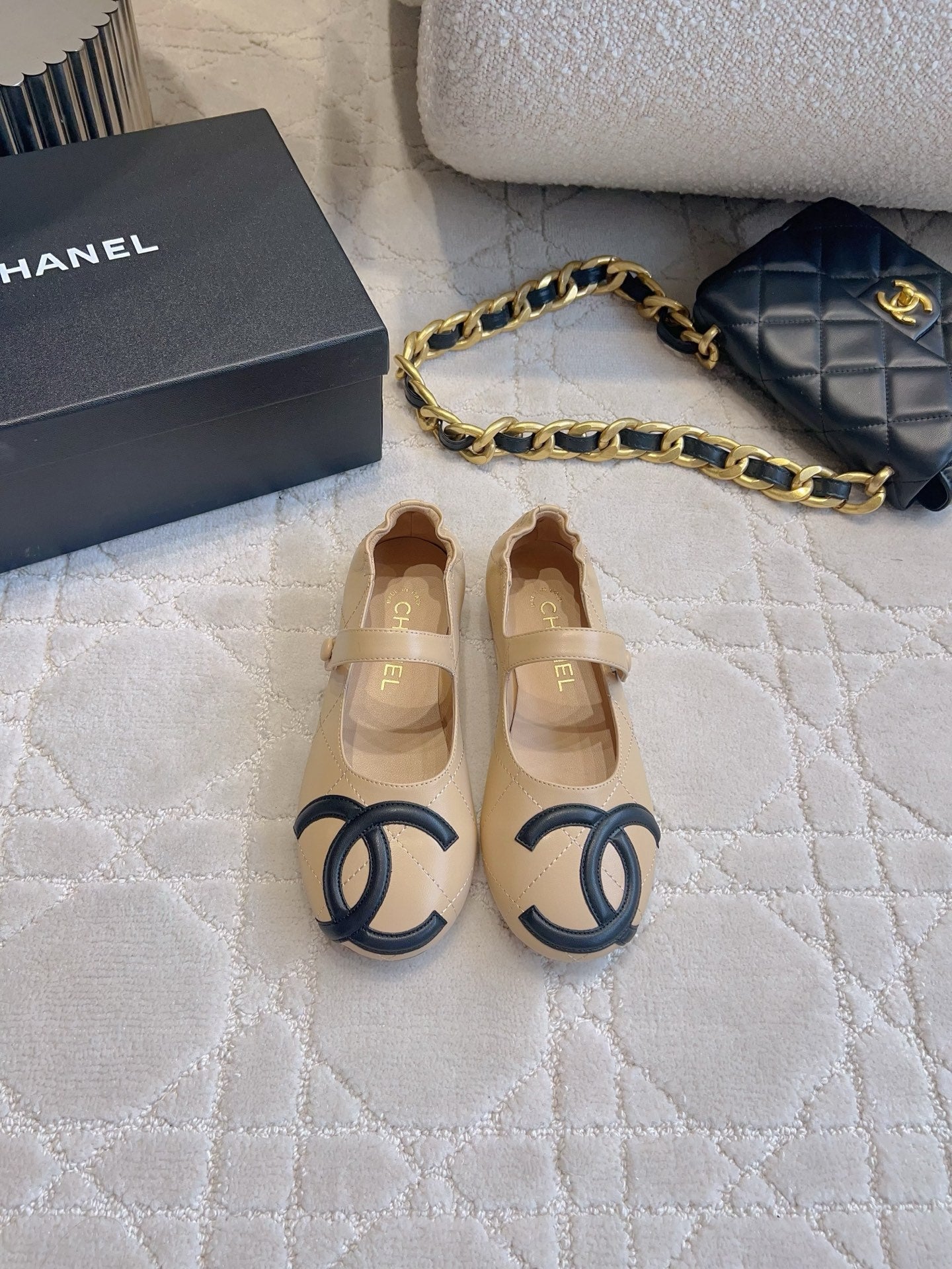 Chanel 2026 Double C Mary Jane Shoe Lambskin 850829