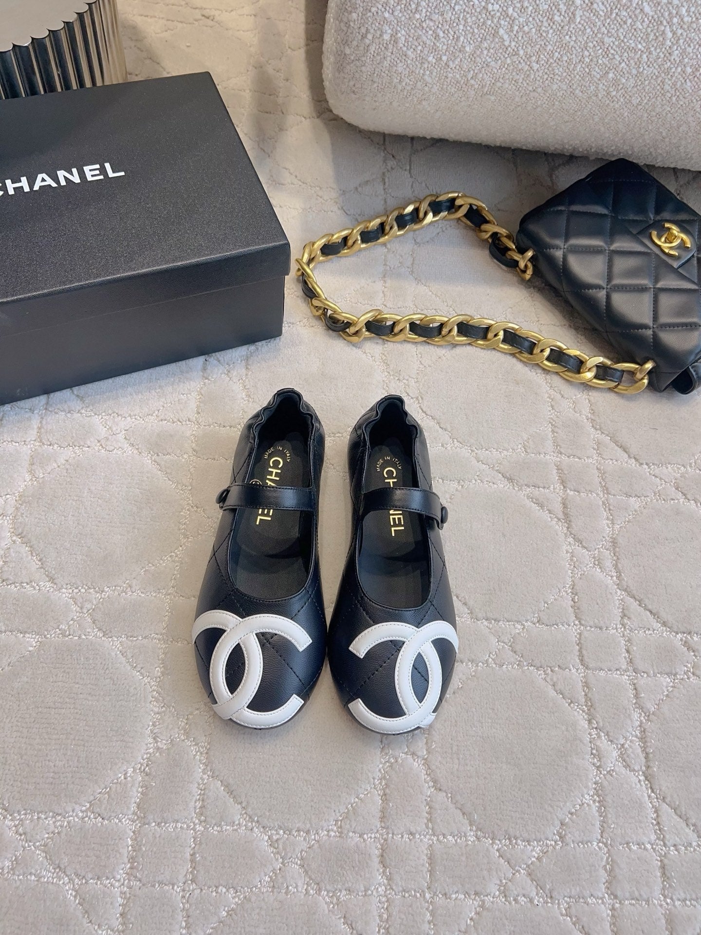 Chanel 2026 Double C Mary Jane Shoe Lambskin 850829