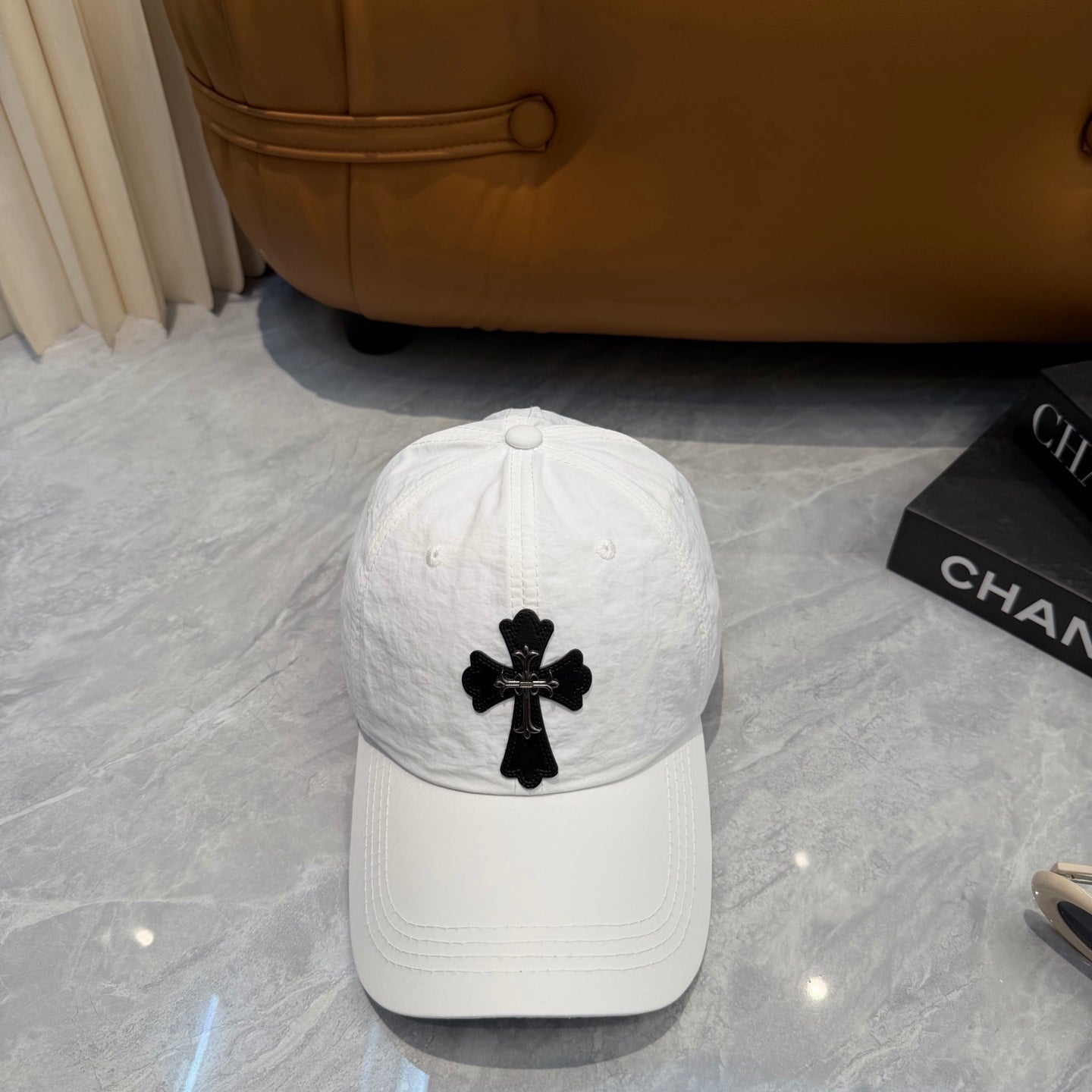 Chrome Hearts Baseball Cap Cotton 381011