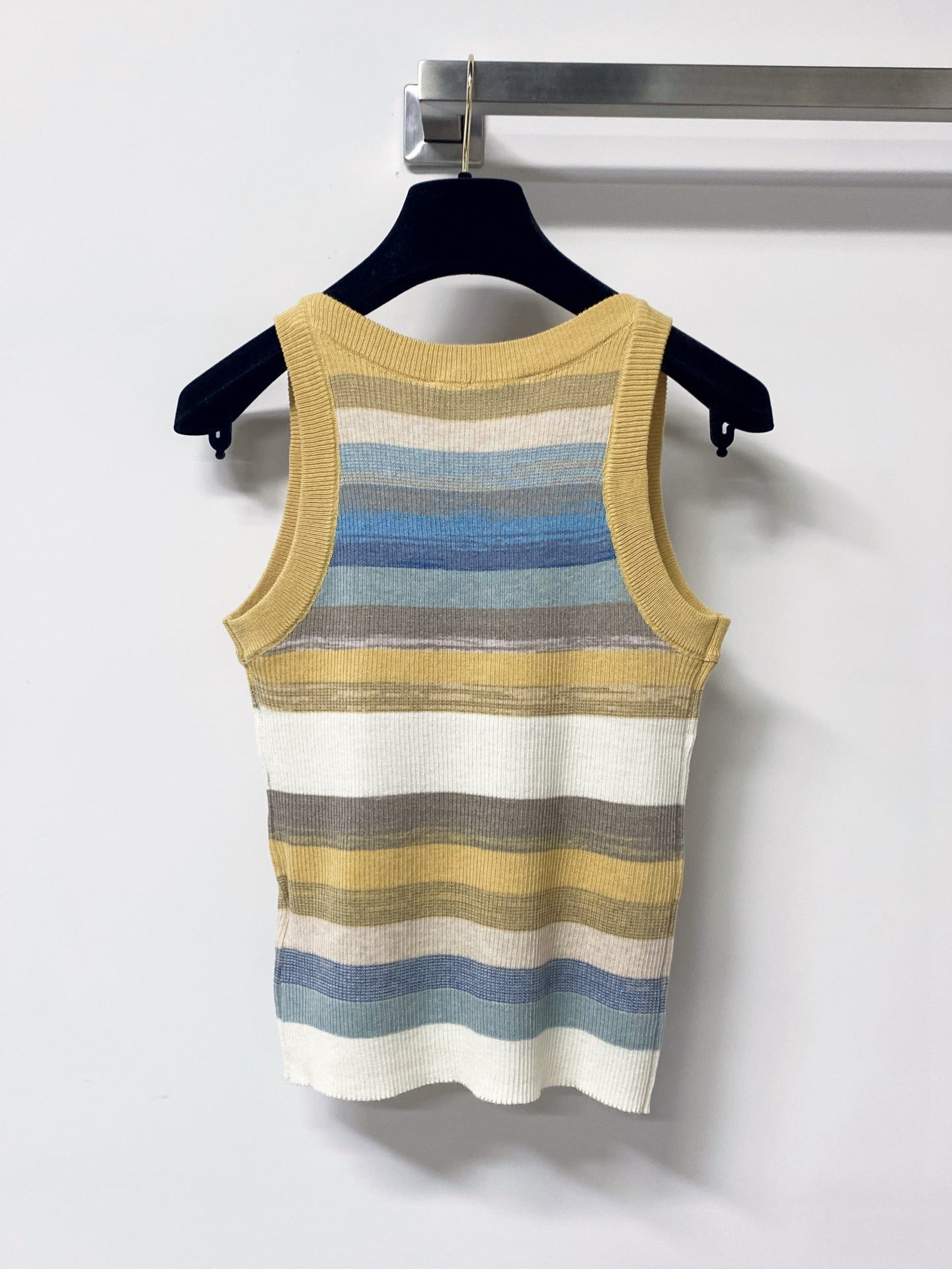 Dior 2026 Multicolor Vest Wool Cotton 529388