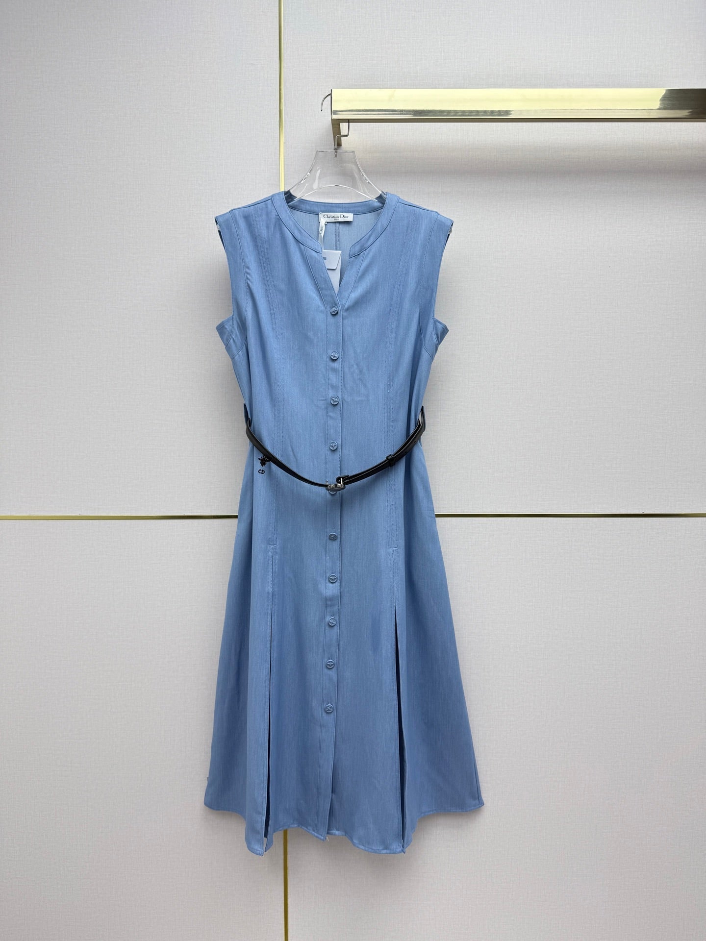 Dior 2026 V-Neck Dress Demin 396880