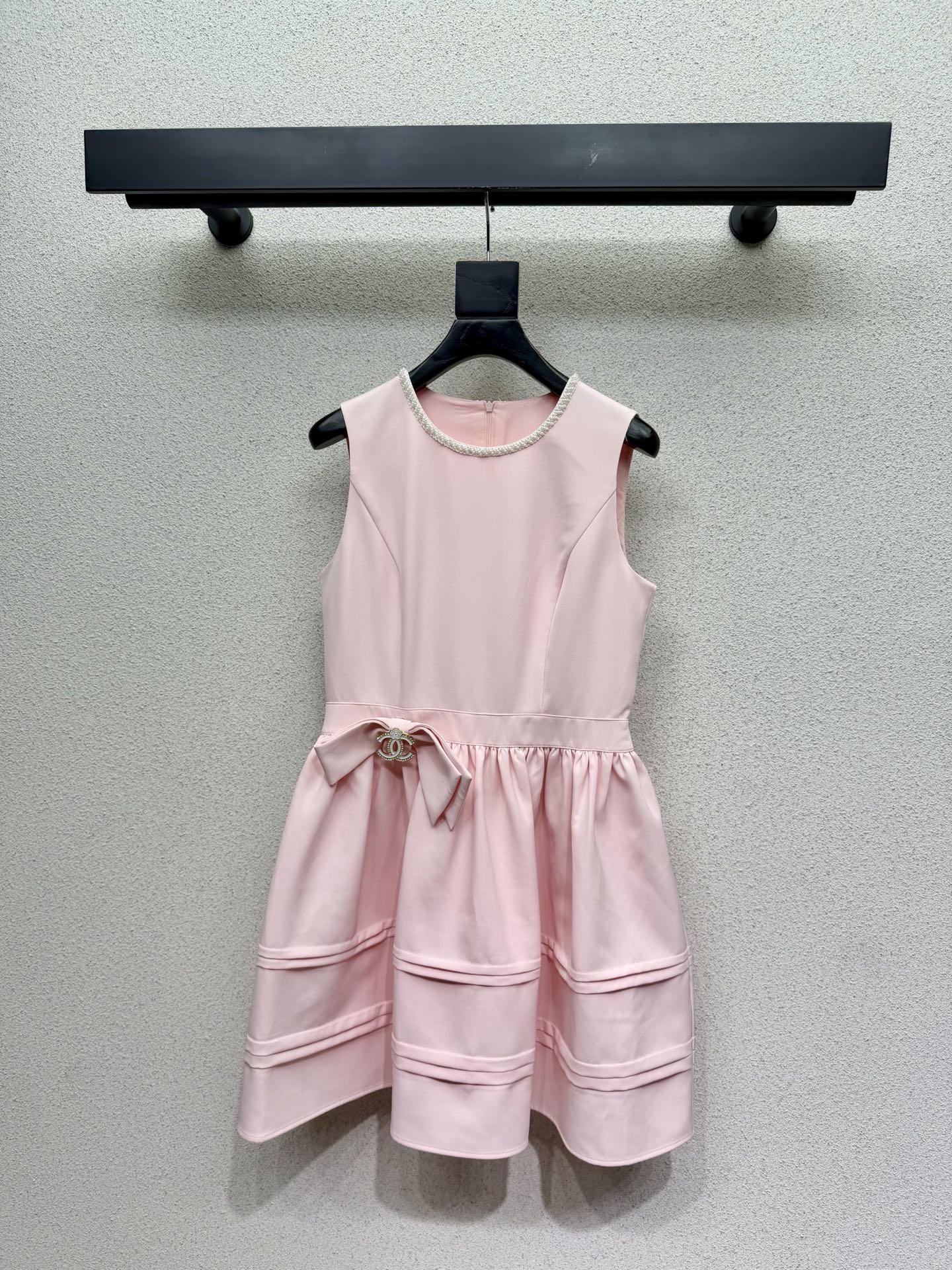 Chanel 2026 Bow Vest Dress Cotton Polyester 545719