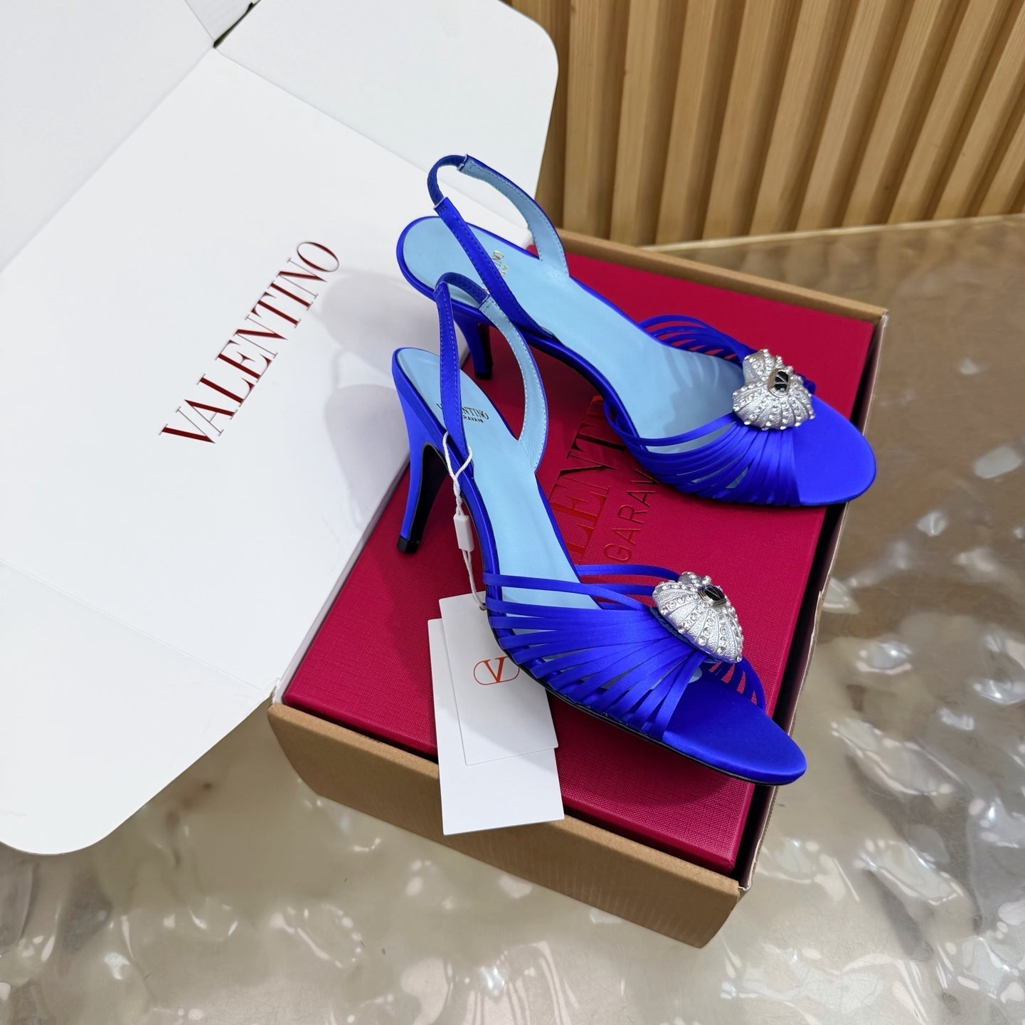 Valentino 2026 Garavani Coeur Royal 80mm Sandals 853006