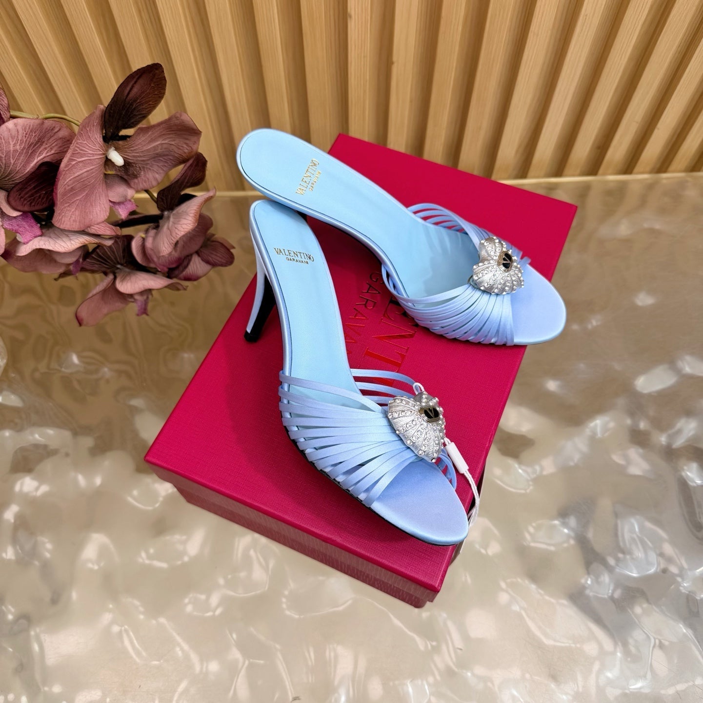 Valentino 2026 Garavani Coeur Royal 80mm Sandals 853005