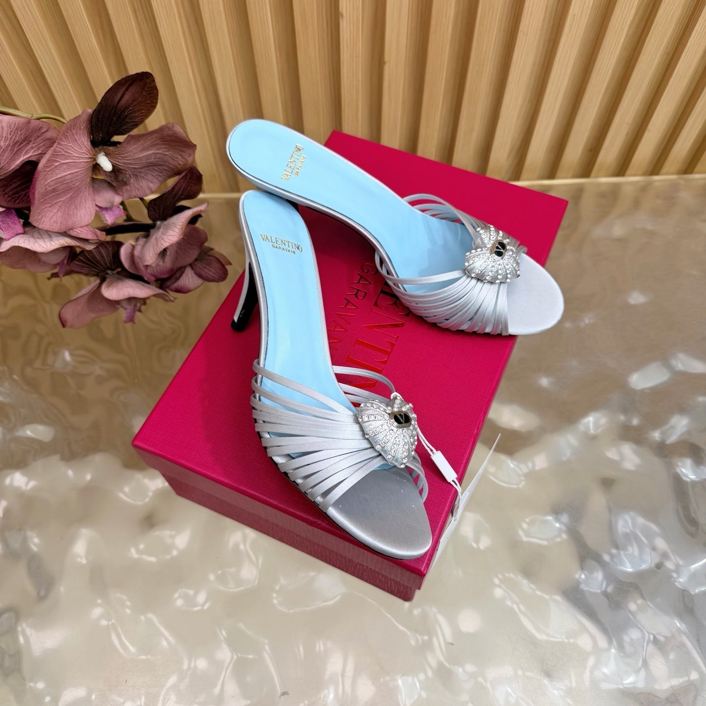 Valentino 2026 Garavani Coeur Royal 80mm Sandals 853005