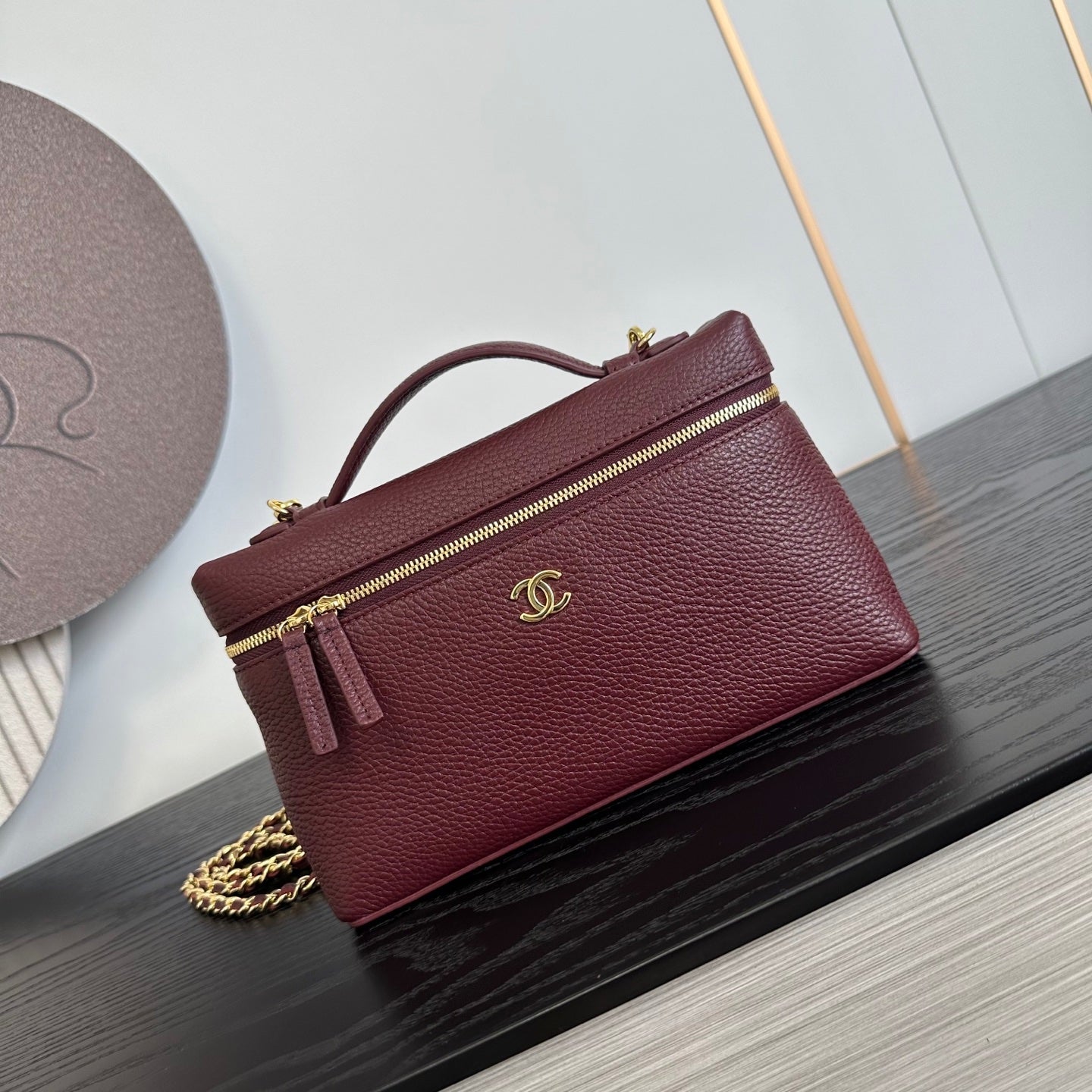 Chanel 2026 Vanity Bag 23cm And 28cm Grained Calfskin