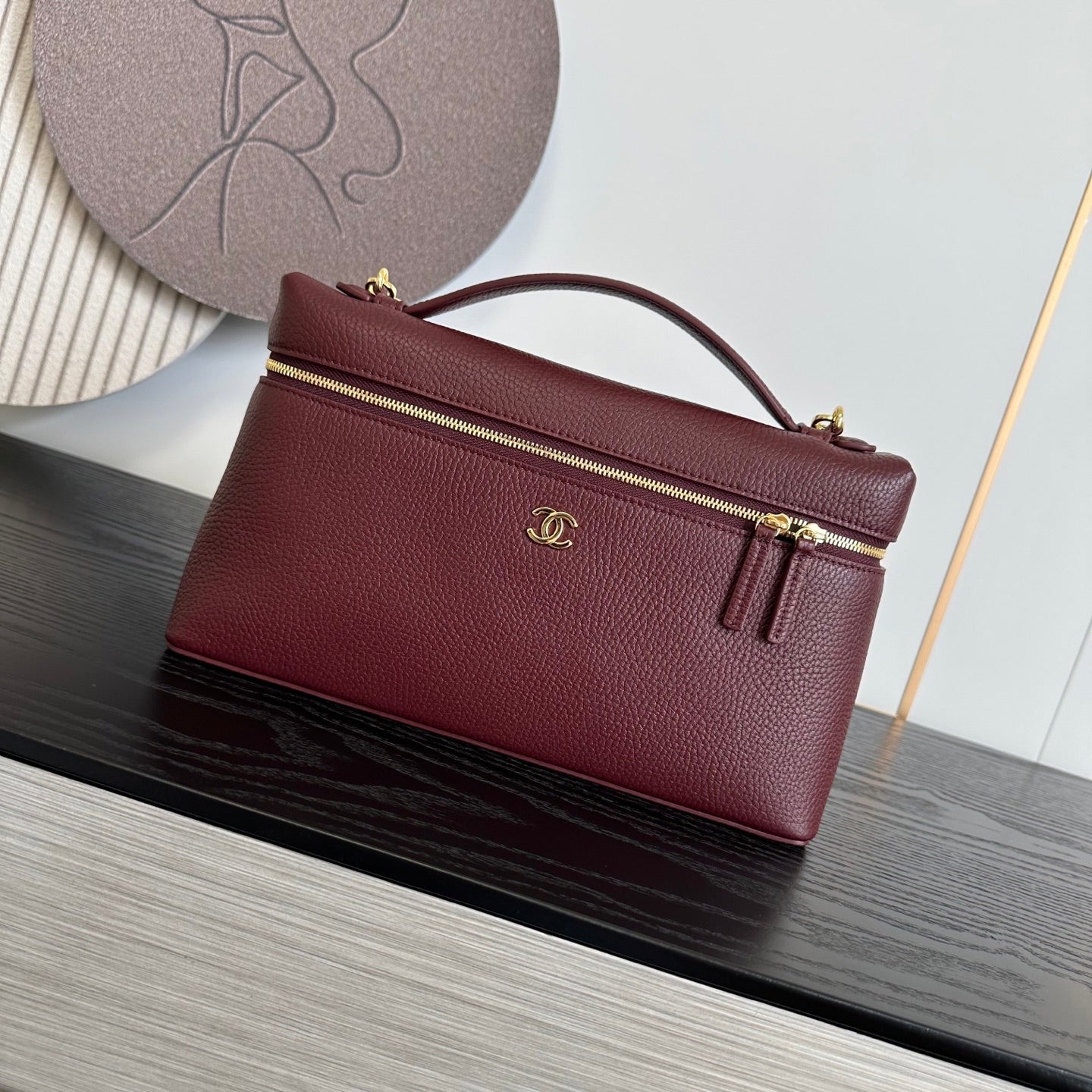 Chanel 2026 Vanity Bag 23cm And 28cm Grained Calfskin