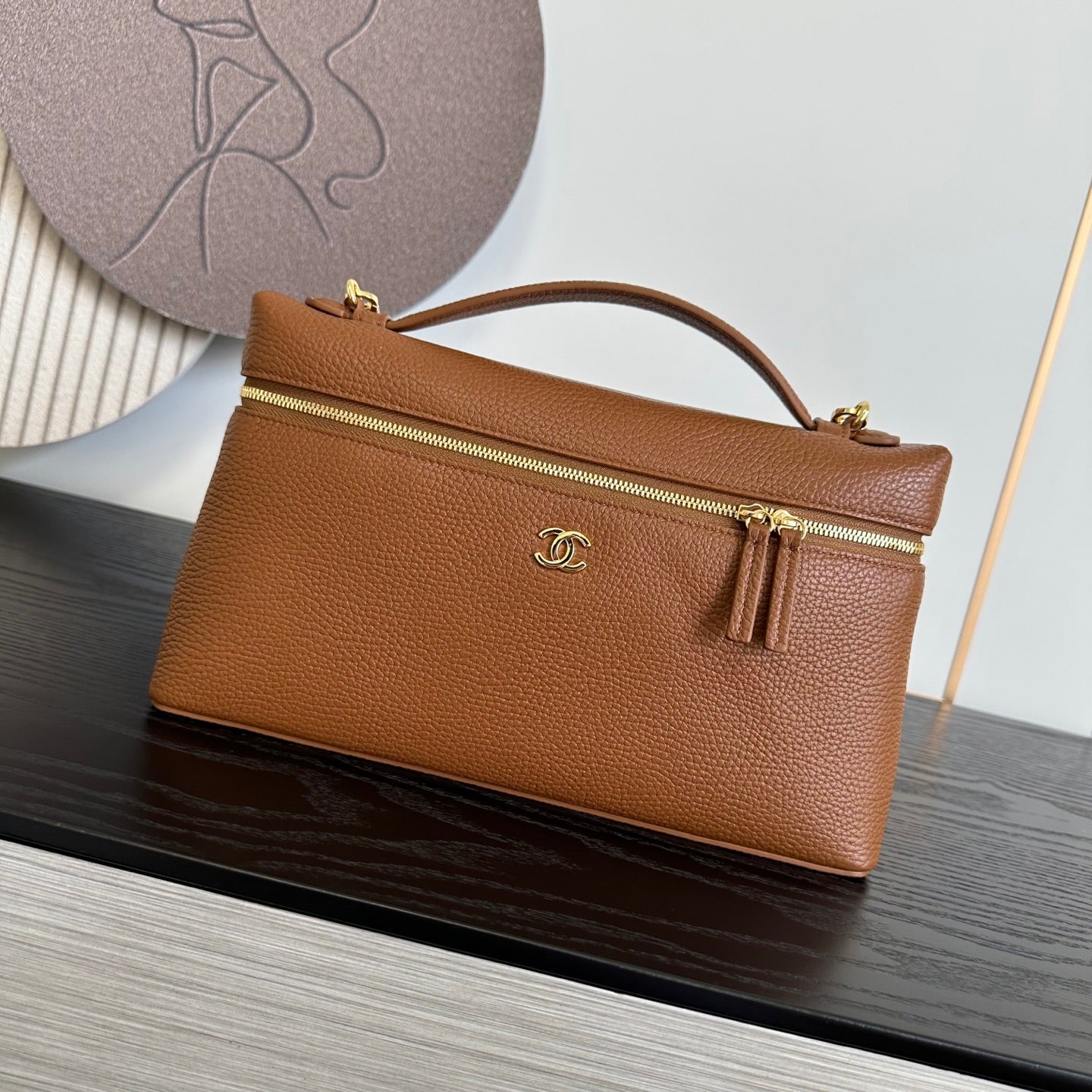 Chanel 2026 Vanity Bag 23cm And 28cm Grained Calfskin